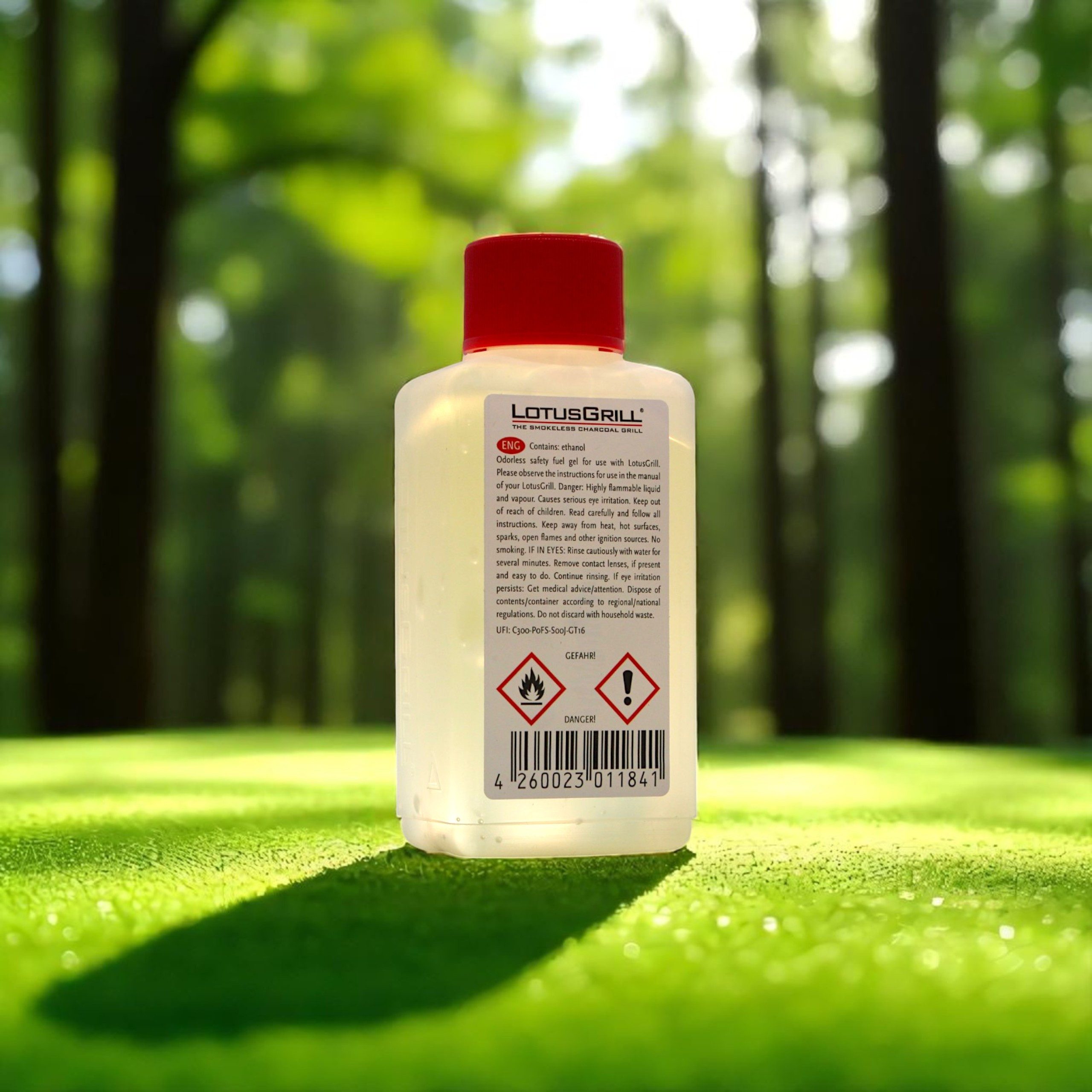 LotusGrill Brennpaste Brennpaste 200ml – Sicherheitsanzünder für rauchfreien Holzkohlegrill – Bild 4 von 5