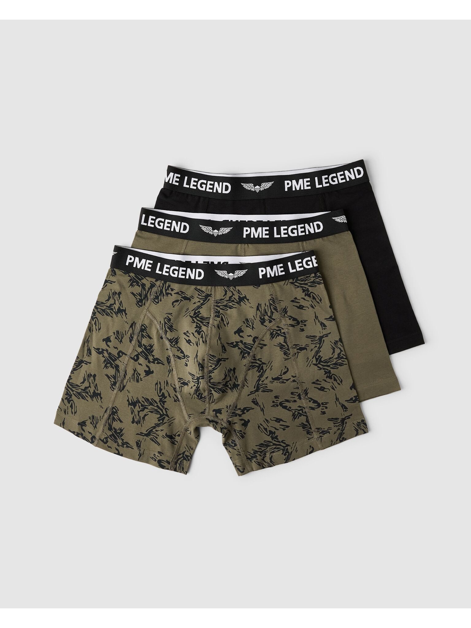 PME LEGEND Boxershorts (Packung, 3-St) mit Logobund