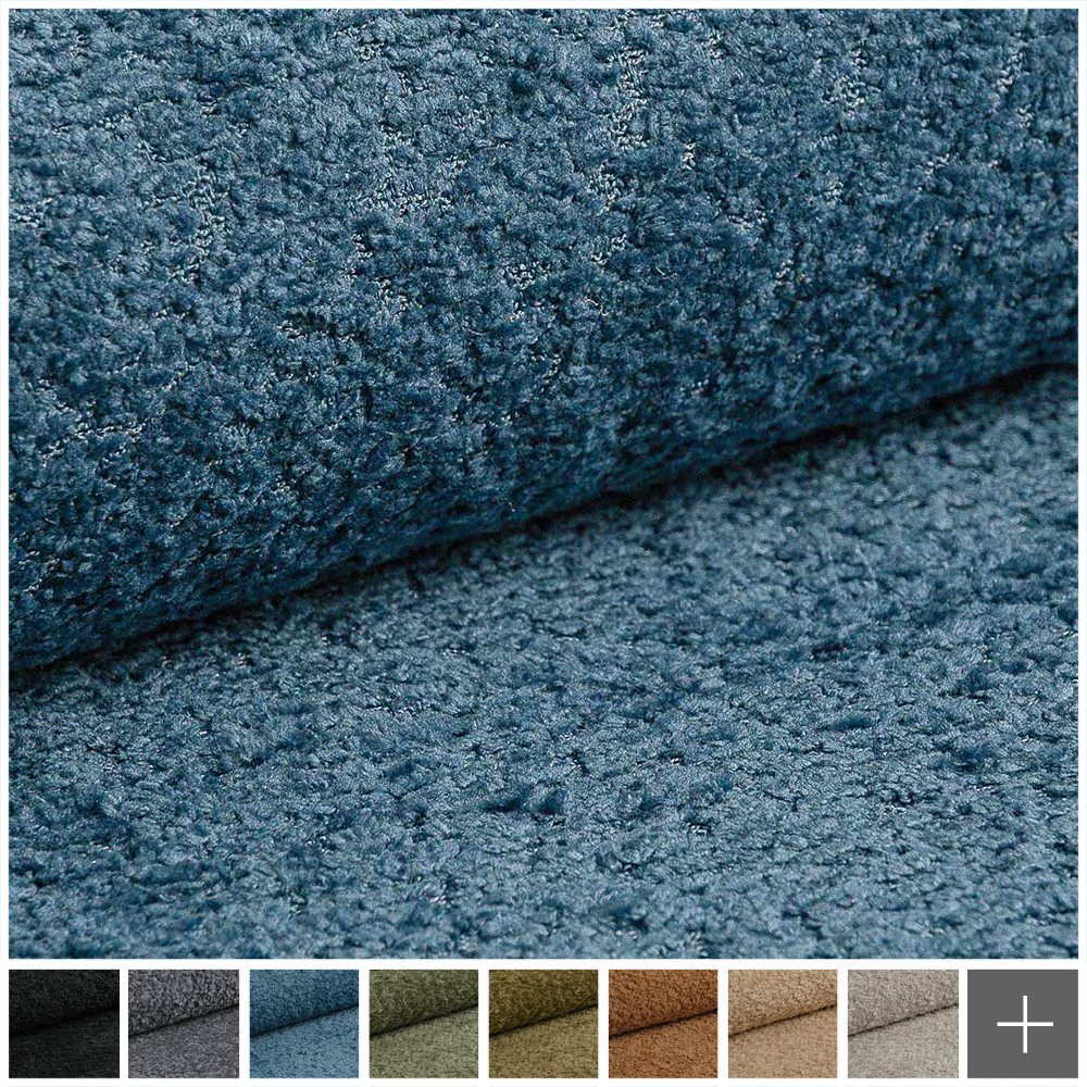 novely® Stoff CORIO Bouclé Möbelstoff Luxus 3D Bouclé-Struktur, Geschlungene 3D Bouclé-Struktur, Robust, Kuschelweich, Meterware, 1lfm