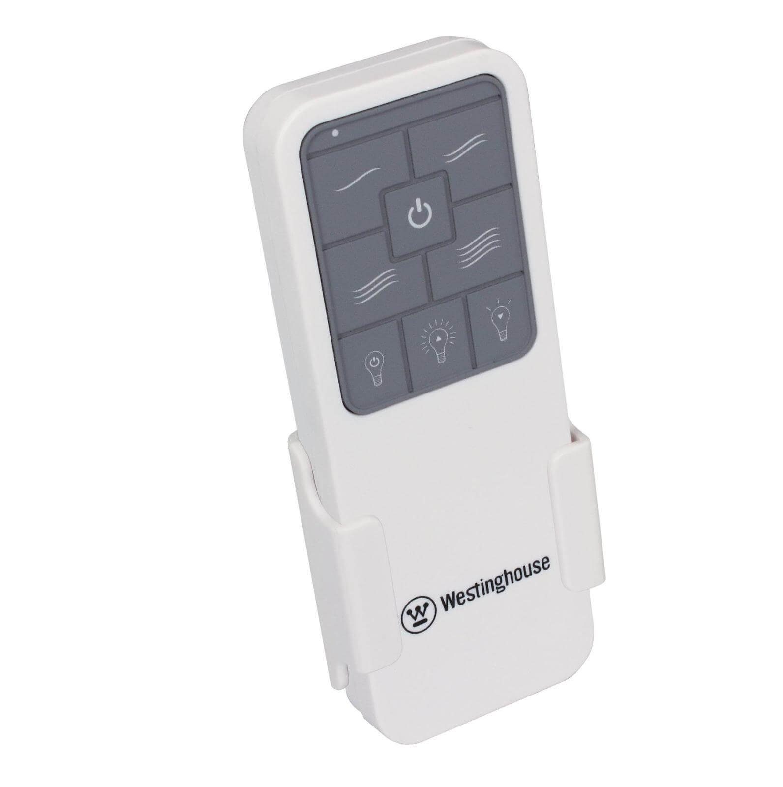 Westinghouse Deckenventilator Westinghouse Funk Fernbedienung mit Dimmer Weiß, dimmbar