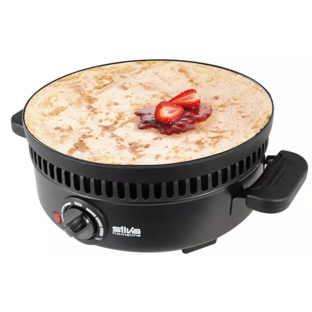 Silva Küchenmaschine, 600 W, Multifunktionaler Wendegrill, regelbarer Thermostat