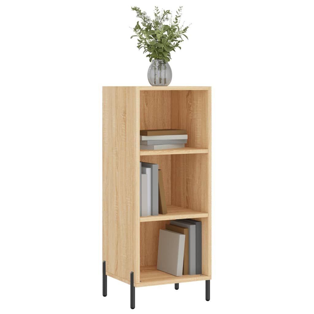 vidaXL Sideboard Sideboard Sonoma-Eiche 34,5x32,5x90 cm günstig online kaufen