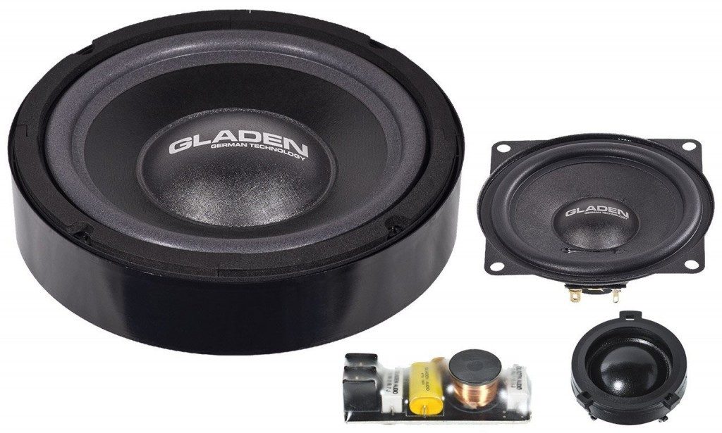 Gladen ONE 200 Golf 5 Golf 5 System Auto-Lautsprecher