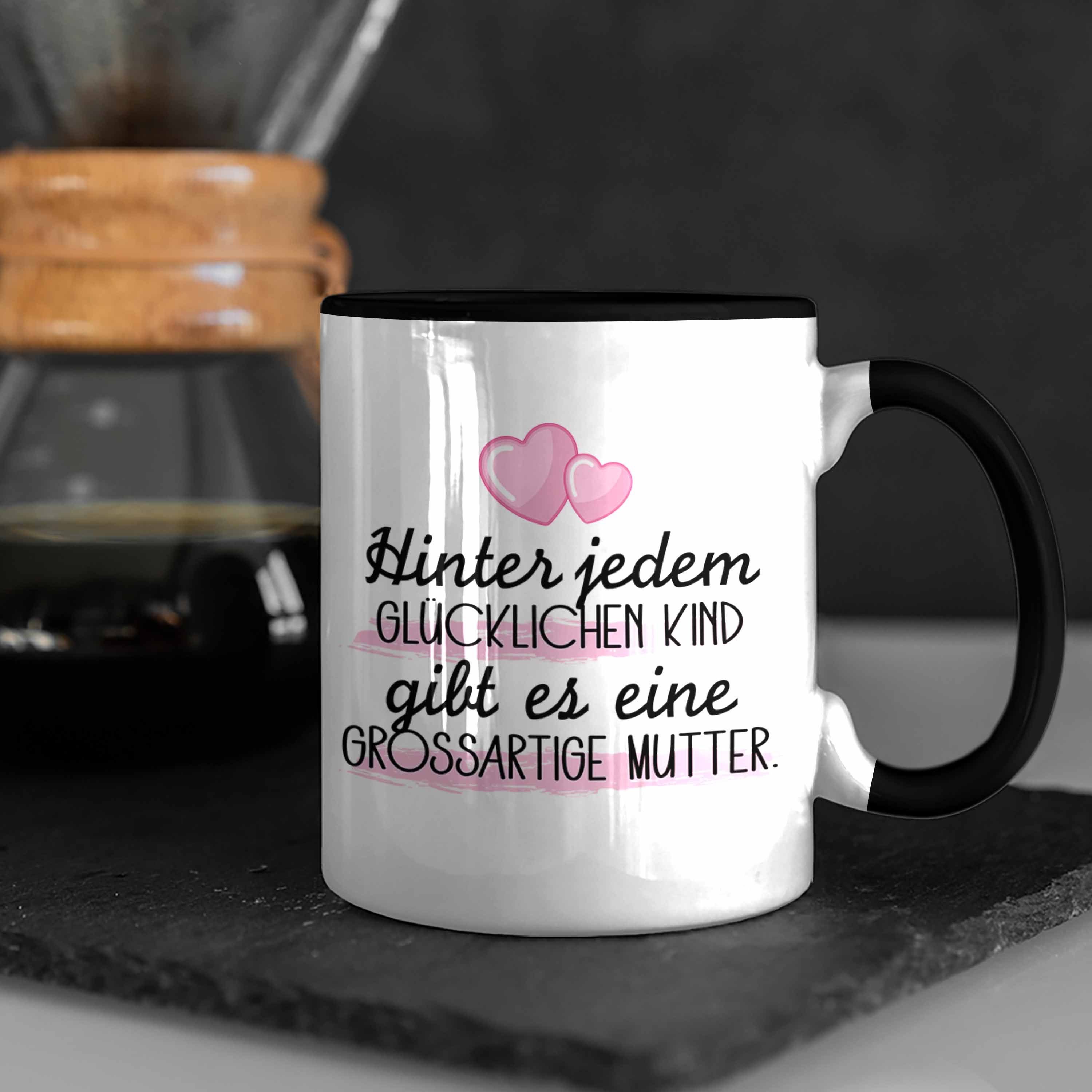 Muttertag für Lustig Beste Schwarz Mama Muttertagsgeschenk Sohn Kinder Tochter Tasse Danke Geschenk Trendation Mama Trendation Mutter Weihnachten Geburtstag - von Tasse