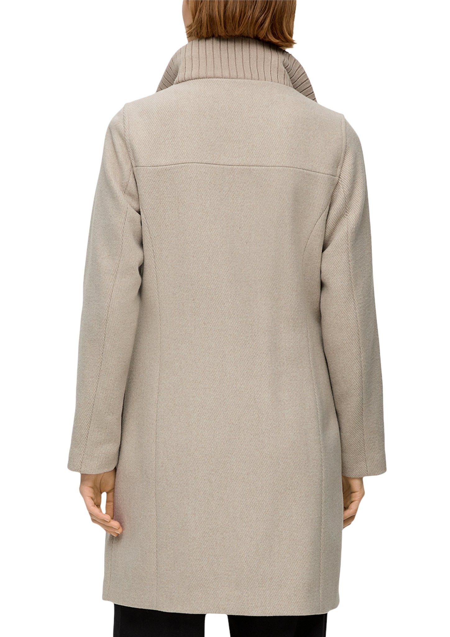 s.Oliver Langmantel Mantel mit Twill-Struktur