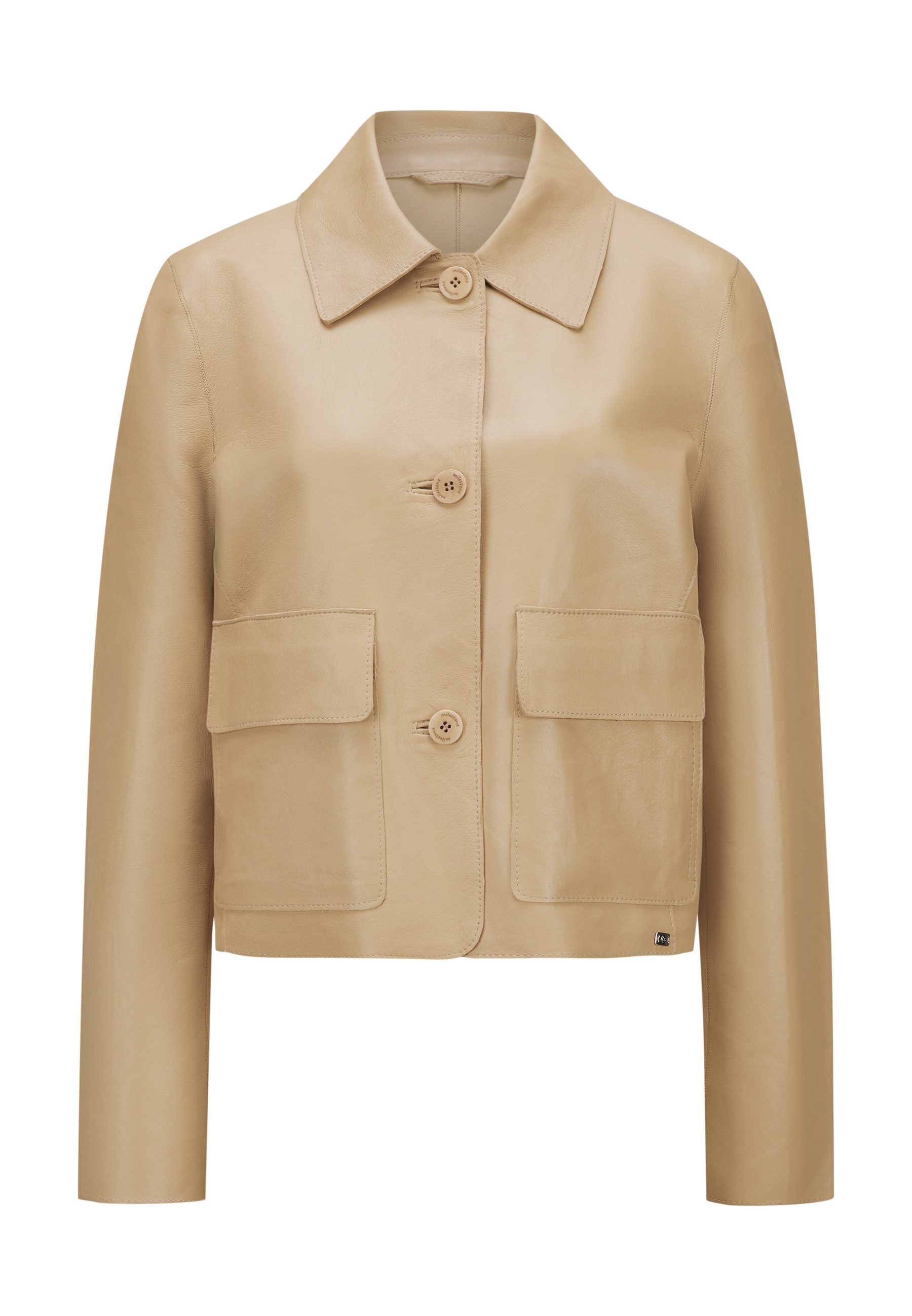 Milestone Kurzjacke MSLilly Damen Cardigan Lang Übergangsjacke