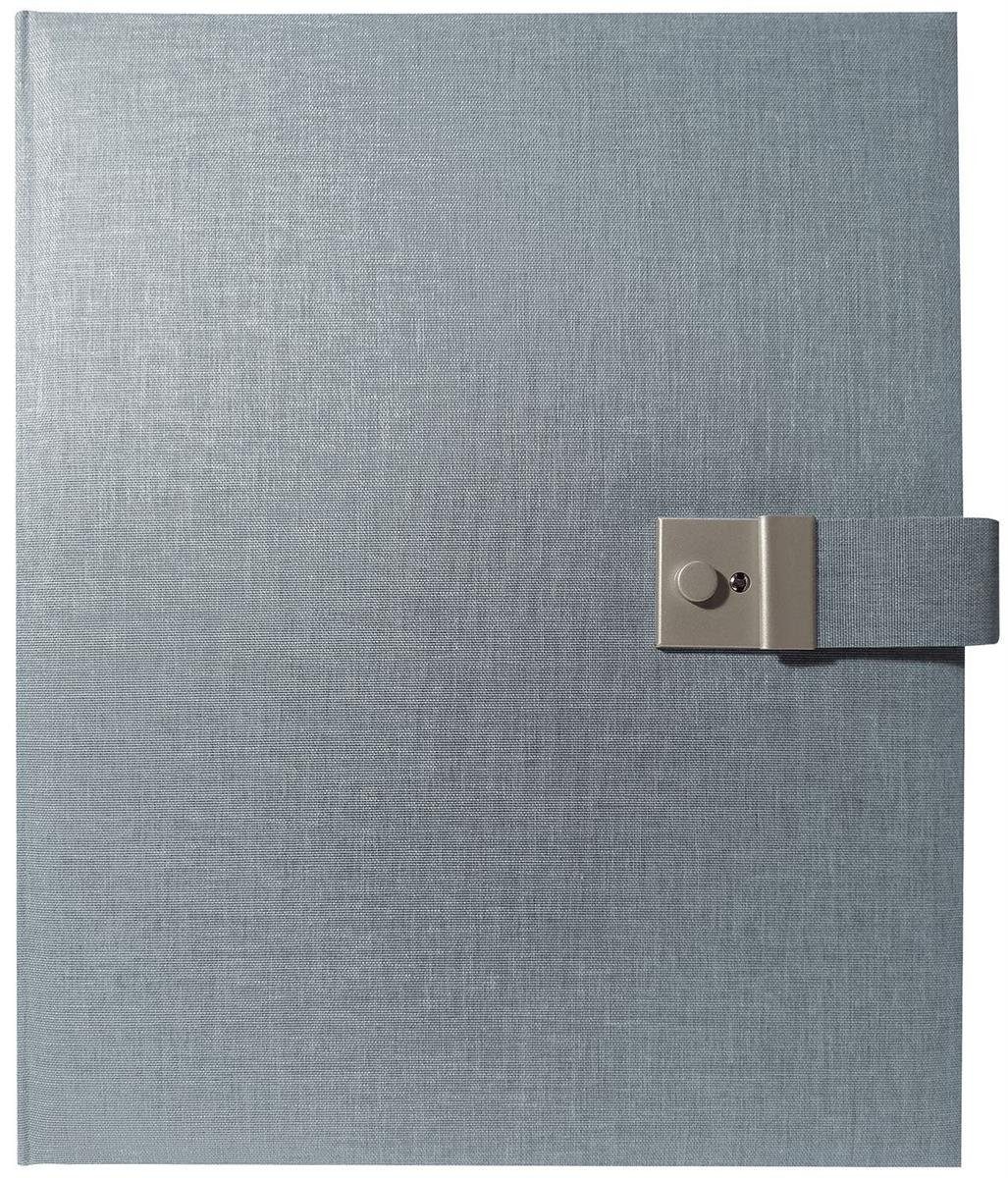 Goldbuch Businesstasche Dokumentenmappe Summertime Trend - 27,5 x 34 cm, blau/grau