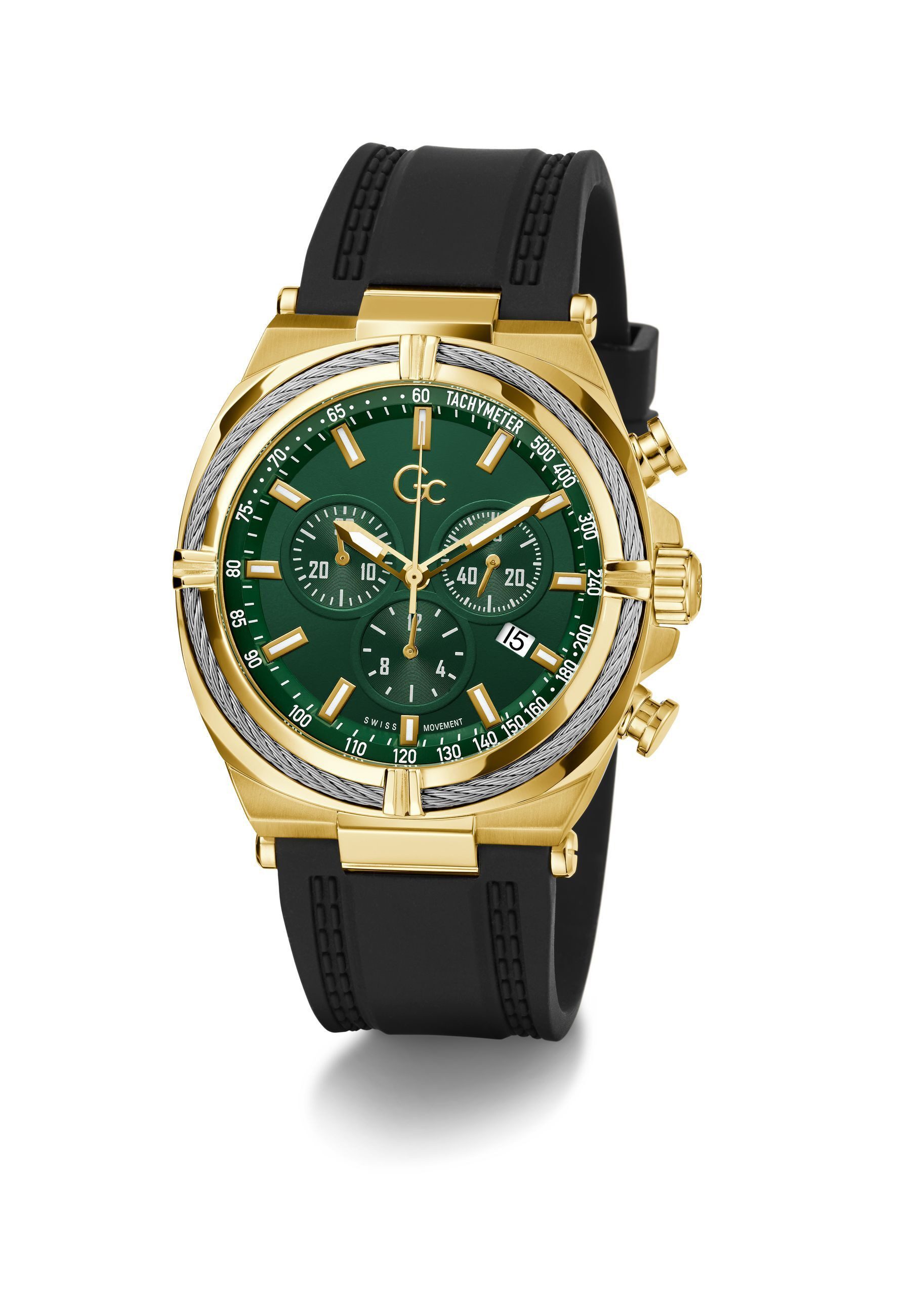 Guess Collection Quarzuhr Gc IronClass, (1-tlg), Quarz-Analoguhr