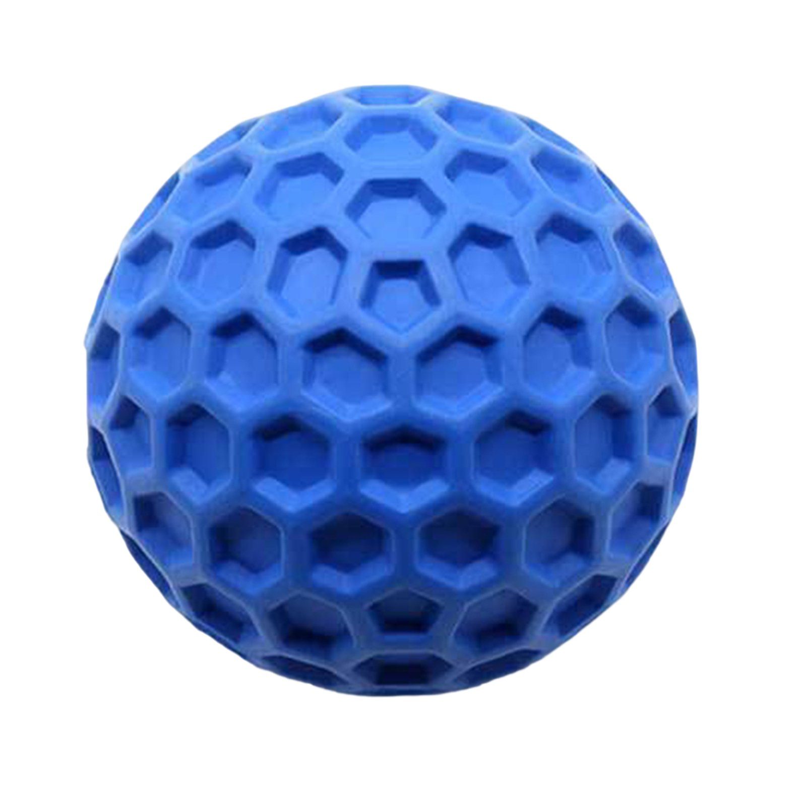 Blusmart Tierball Quietschendes Gummispielzeug Für Hunde, Bissfest, Kauspielzeug Für, Tierball blau groß