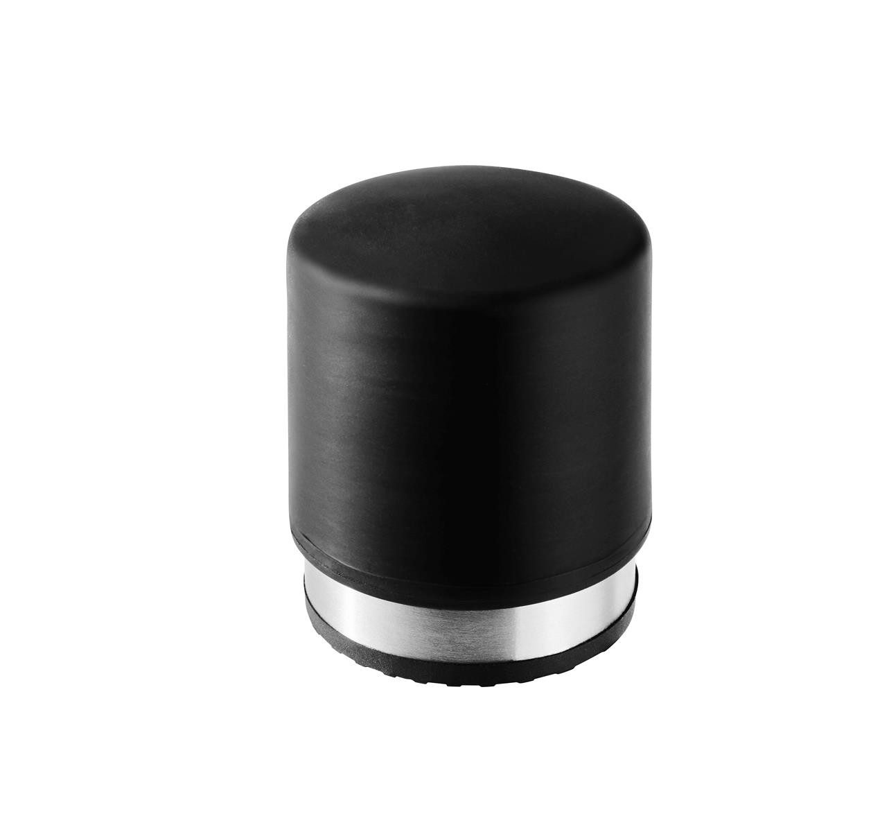 ALCO Bodentürstopper Alco 2855-11 Türstopper Edelstahl - Ø 85 mm, schwarz