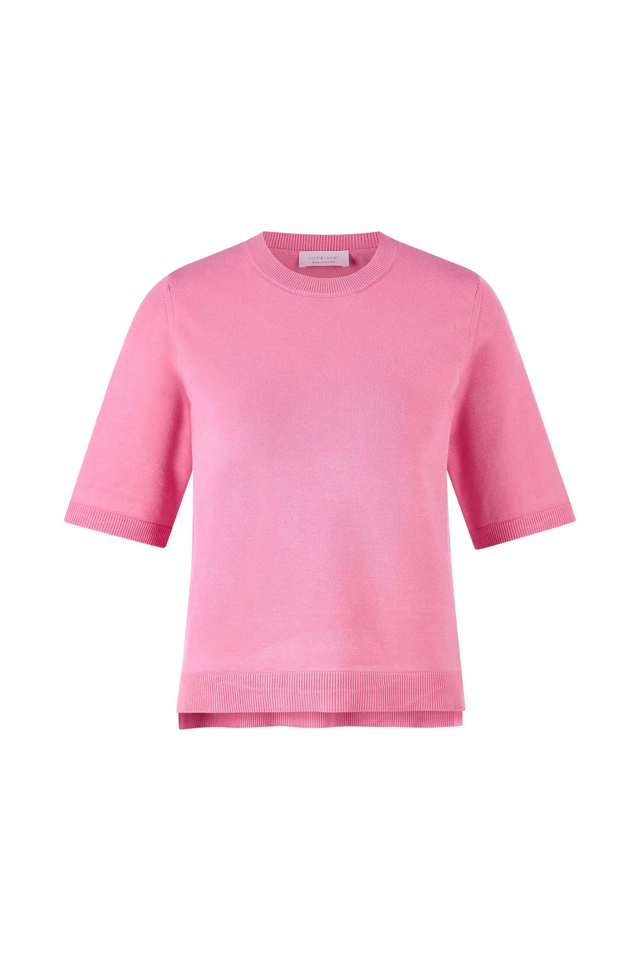 Strickpullover Slitted short sleeve