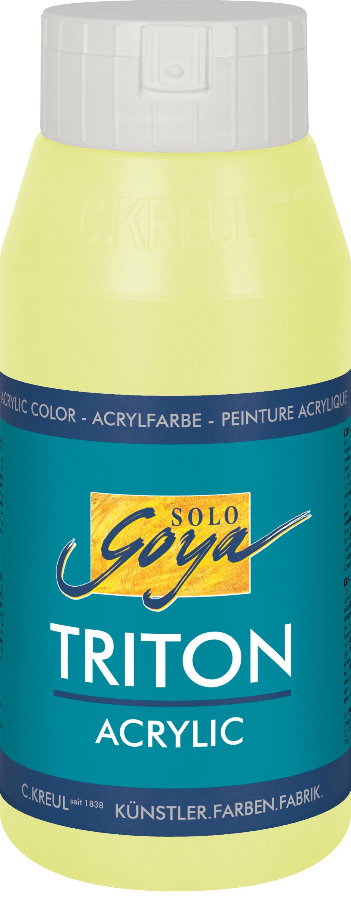 Kreul Acrylfarbe Solo Goya Triton Acrylic, 750 ml Lichtgrün