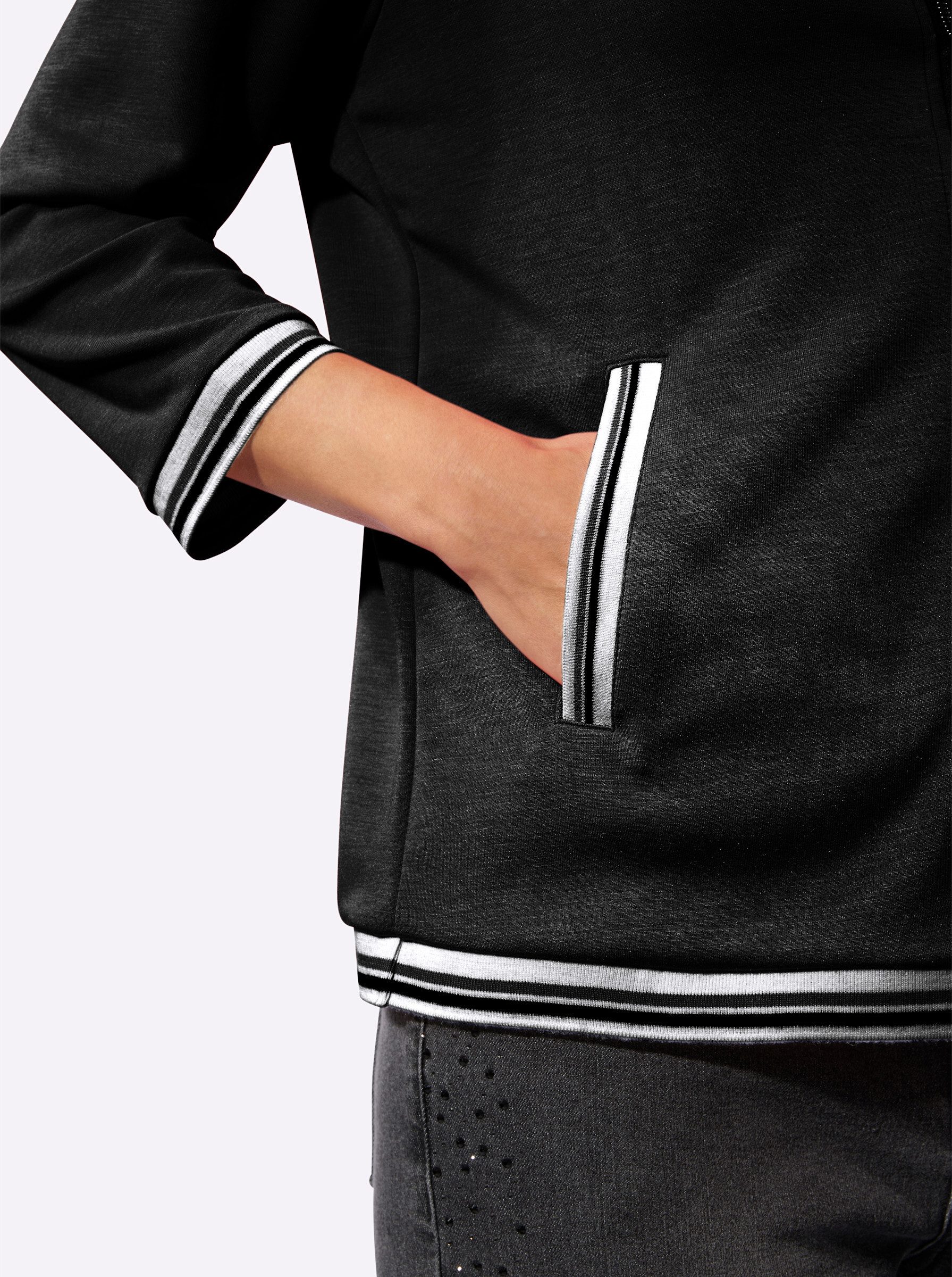 Witt Shirtjacke Sweatjacke Langarm