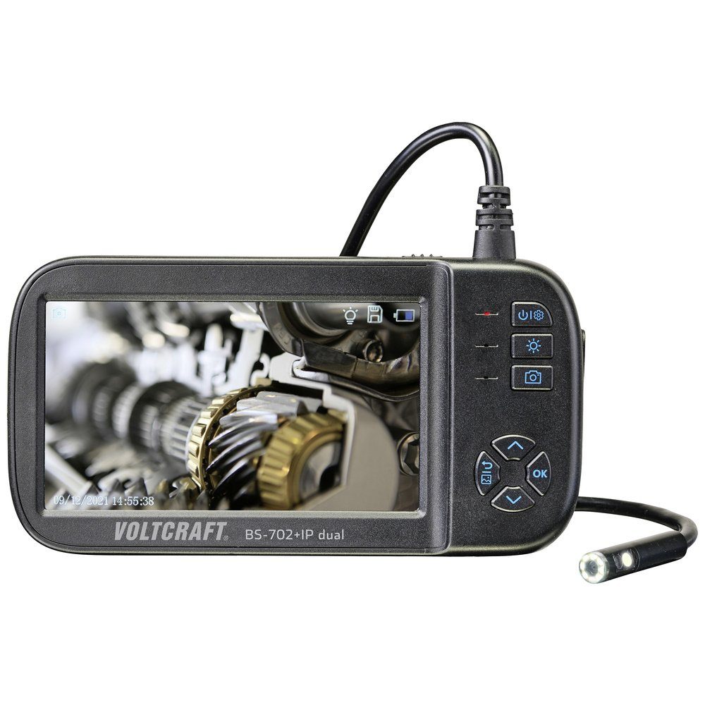 VOLTCRAFT VOLTCRAFT BS-702SE+IP dual lens (2 Kameras) Endoskop Sonden-Ø: 8 mm So Inspektionskamera