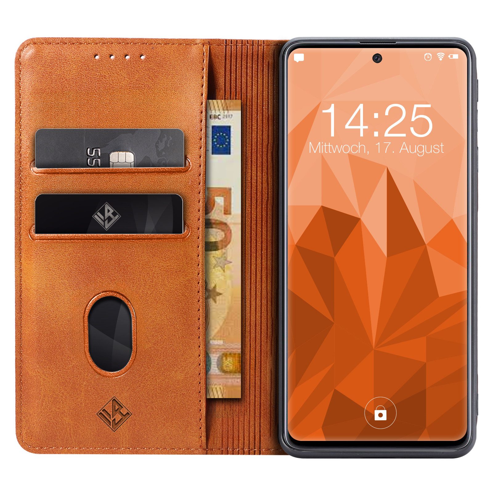 Tec-Expert Handyhülle Tasche Hülle für Samsung Galaxy A52 / Samsung Galaxy A52s 5G, Samsung 6.5 Zoll, 6.5", Cover Klapphülle Case mit Kartenfach Fliphülle aufstellbar