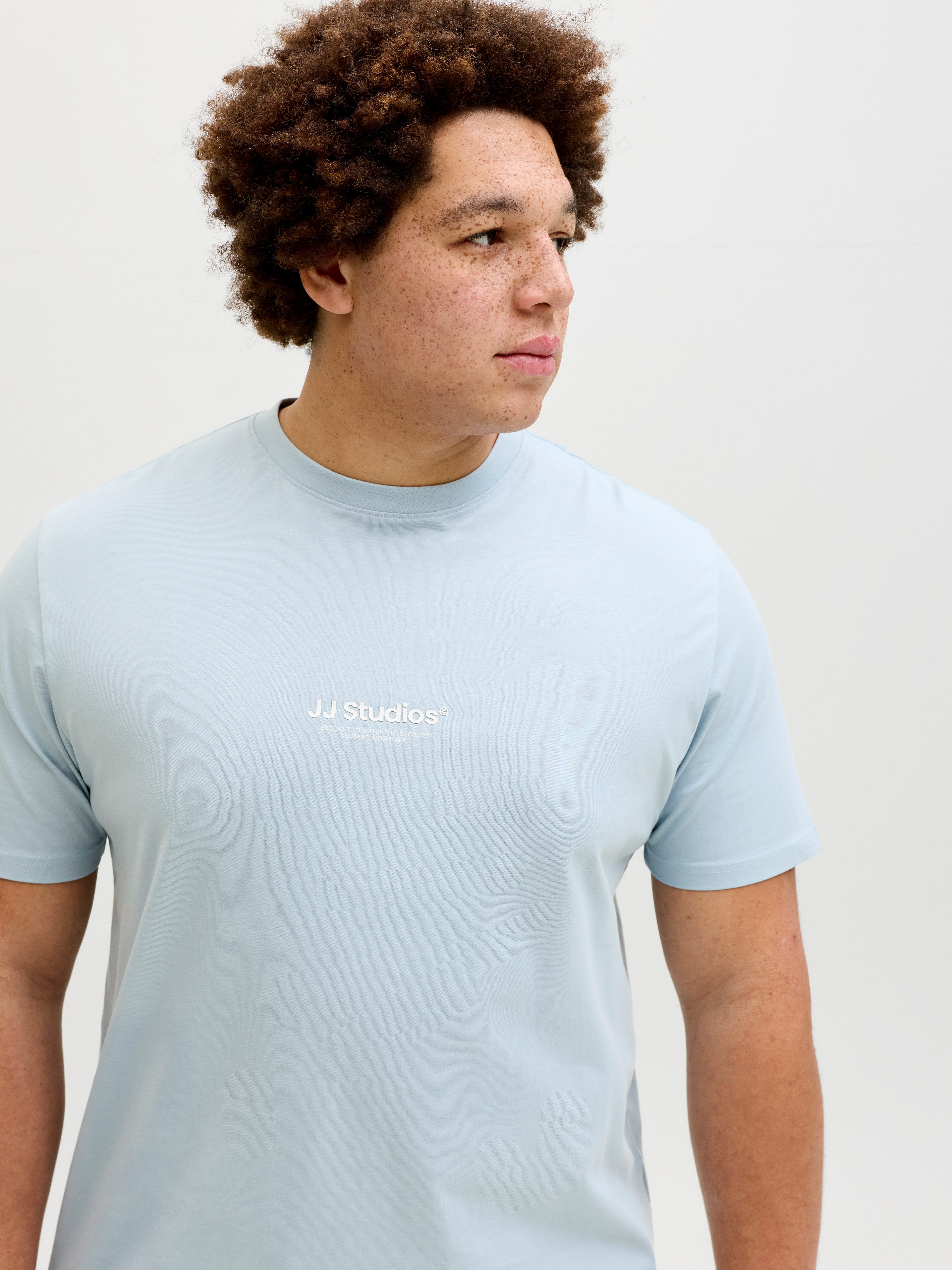 Jack & Jones PlusSize Rundhalsshirt JJESOHO TEE SS CREW NECK NOOS PLS Baumwolle, regular fit – Bild 2 von 5
