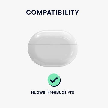kwmobile Kopfhörer-Schutzhülle Hülle für Huawei FreeBuds Pro, Silikon Schutzhülle Etui Case Cover für In-Ear Headphones