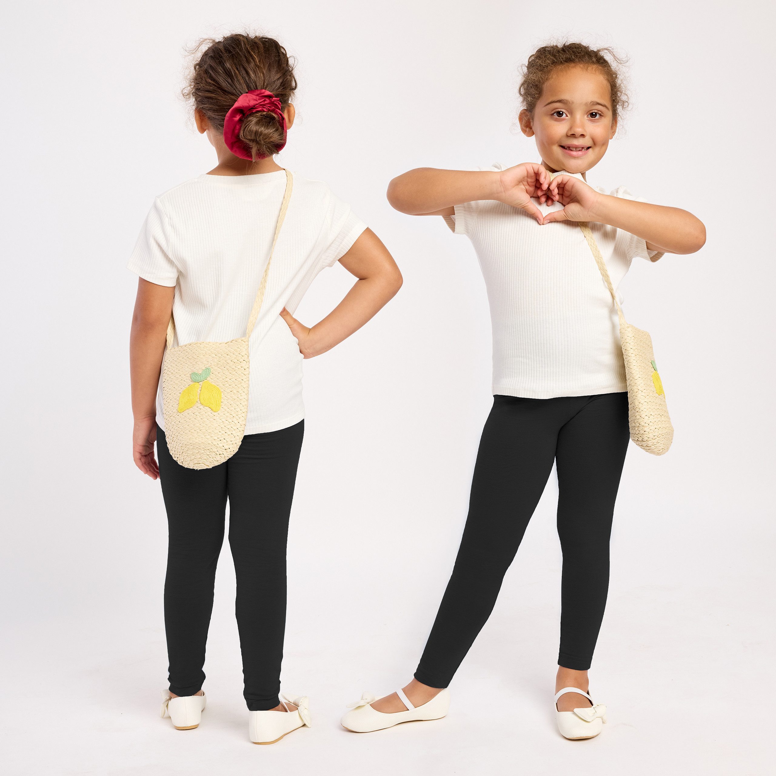 Merry Style Leggings 5er Pack Mädchen Lange Hose Freizeithose MS10-130 (5-tlg)