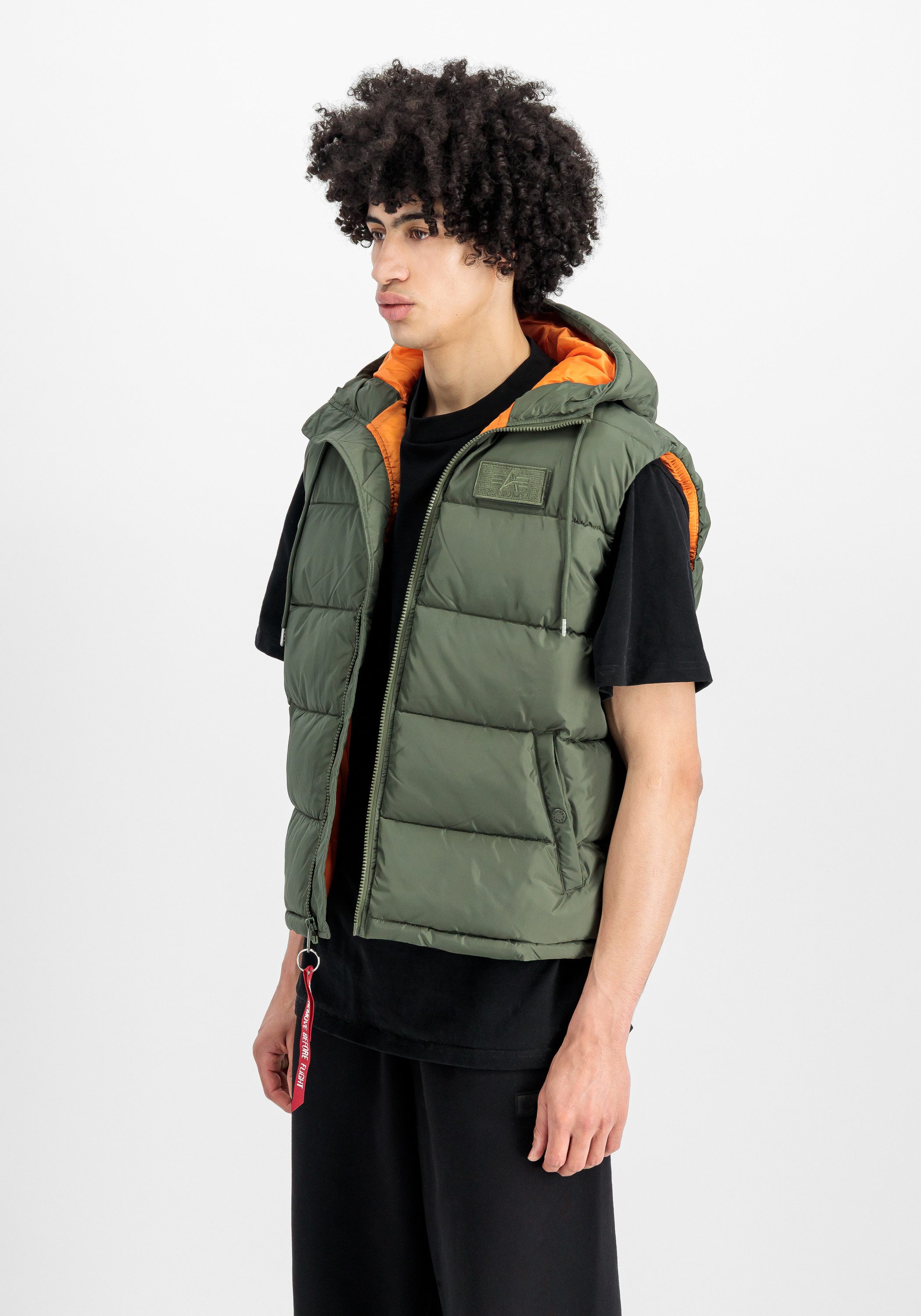 Alpha Industries Wendejacke Hooded Puffer Vest FD