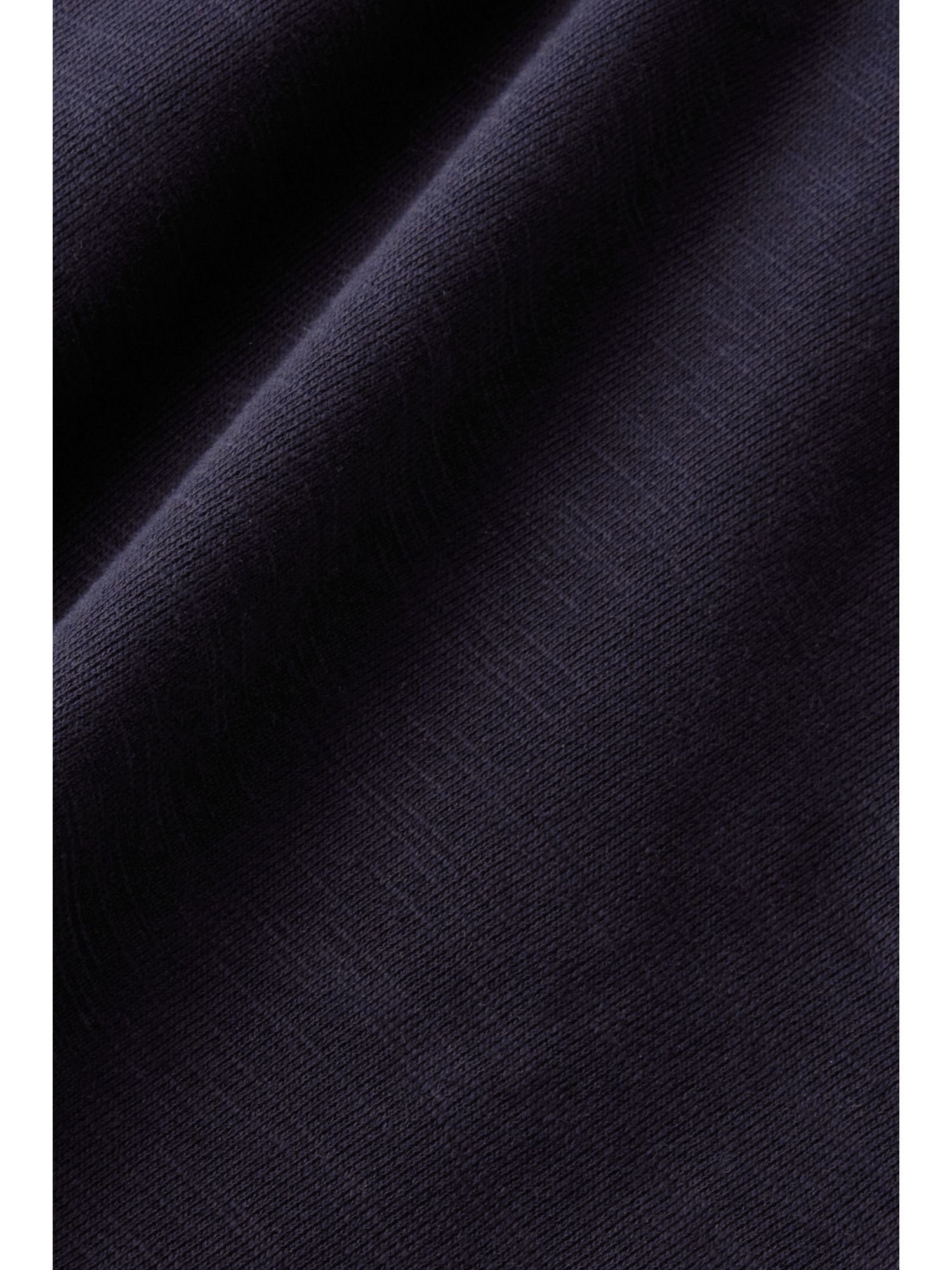 Esprit Shorts Baumwolle Sweatshorts aus (1-tlg) NAVY