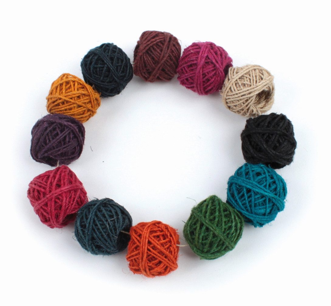 El Puente Bastelband Macrameeschnur, 12er-Set, Handmade, Handmade