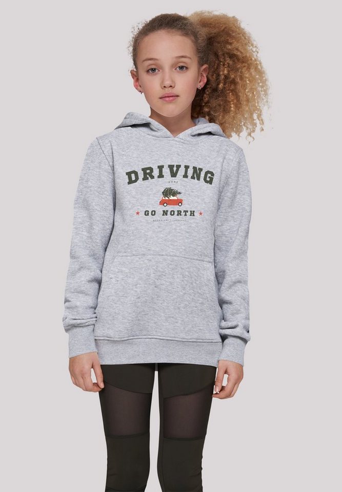 F4NT4STIC Kapuzenpullover Driving Home Weihnachten Weihnachten, Geschenk,  Logo, Klassische Rippbündchen an Ärmeln und Saum