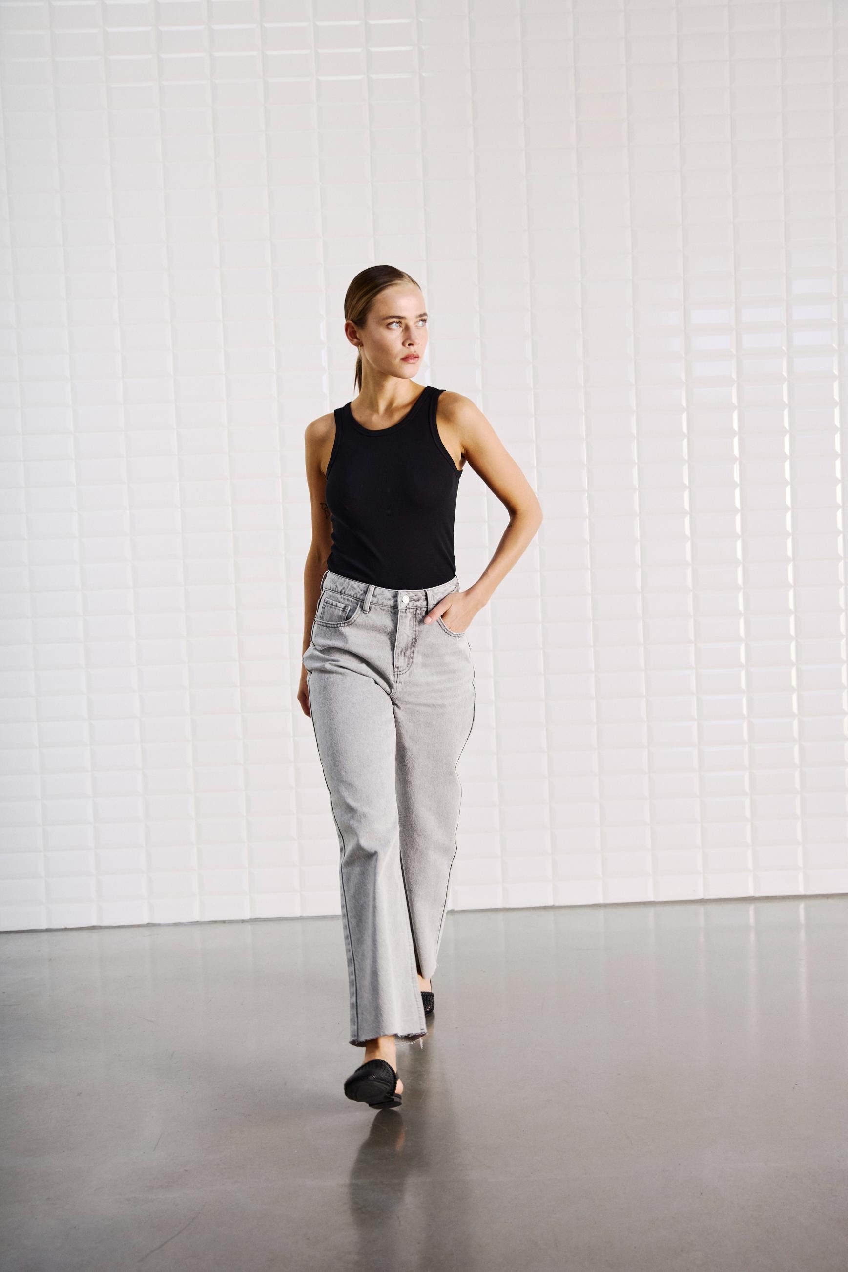 WithBlack Stoffhose