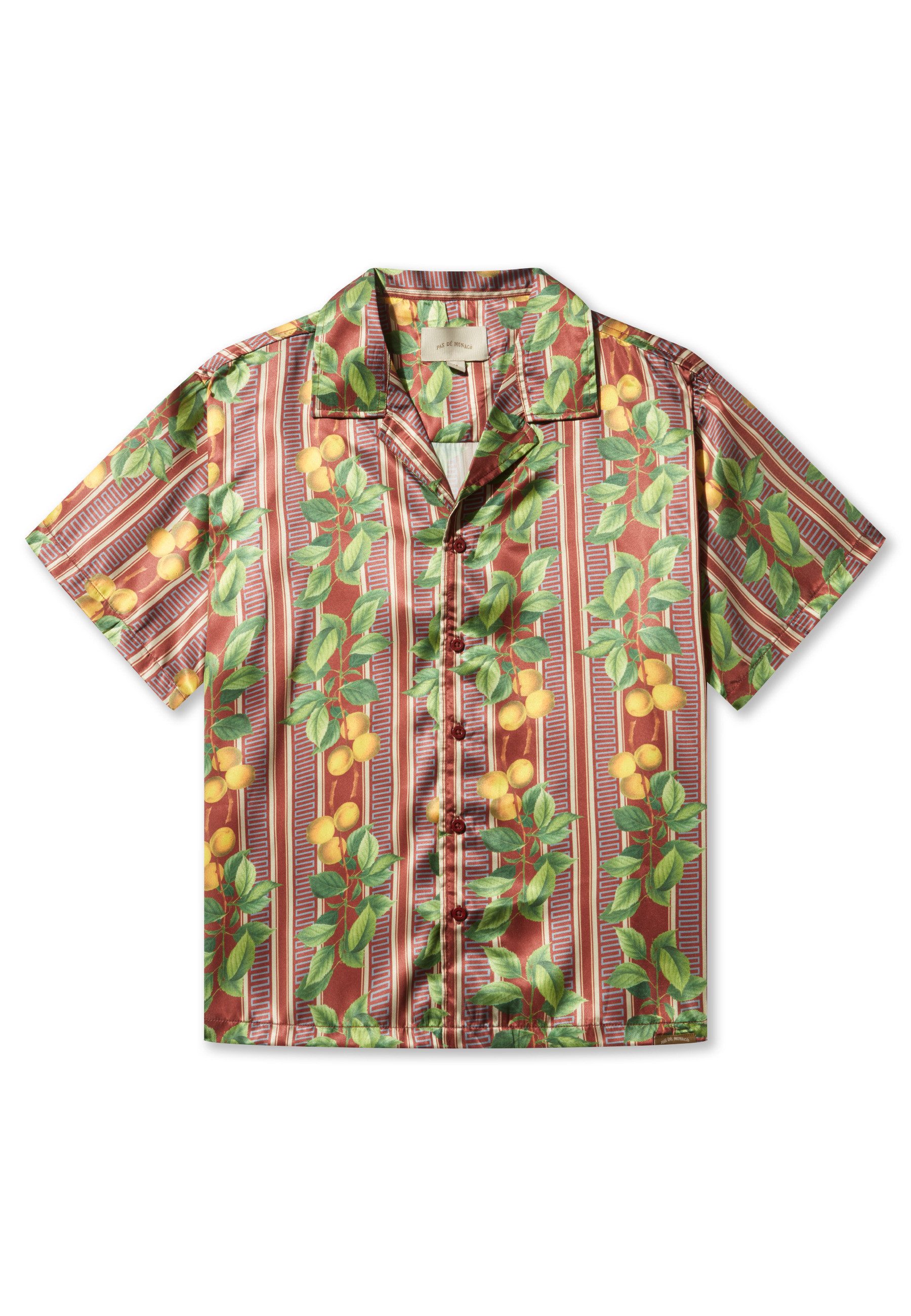 Kurzarmshirt Pas De Monaco FRUITS CUBAN SHIRT