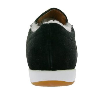 Emu Australia EMU Australia Brunswick Fur Slipper mit Merinowoll-Fütterung Schlupf-Schuhe mit Tigerfell-Imitat W11374 Slip On Braun Slipper