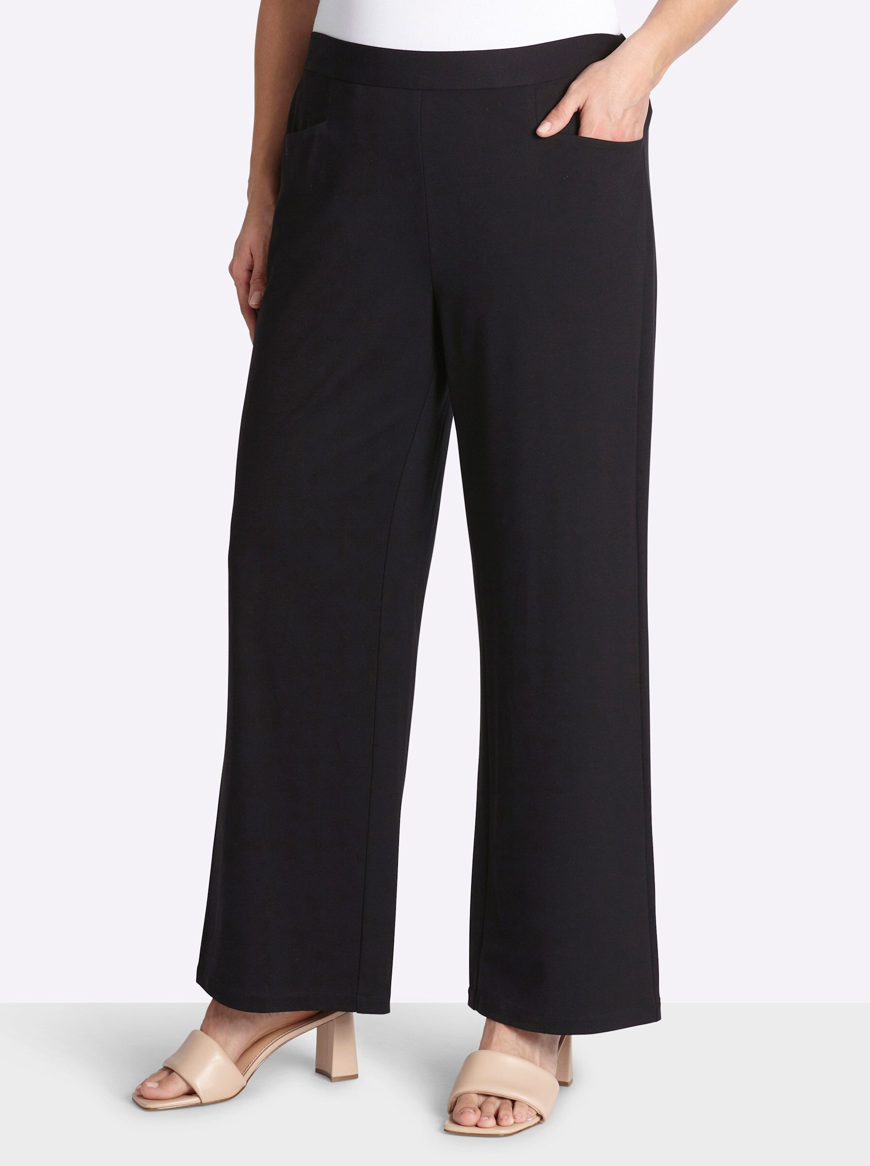 Sheego Jerseyhose Hose normal günstig online kaufen