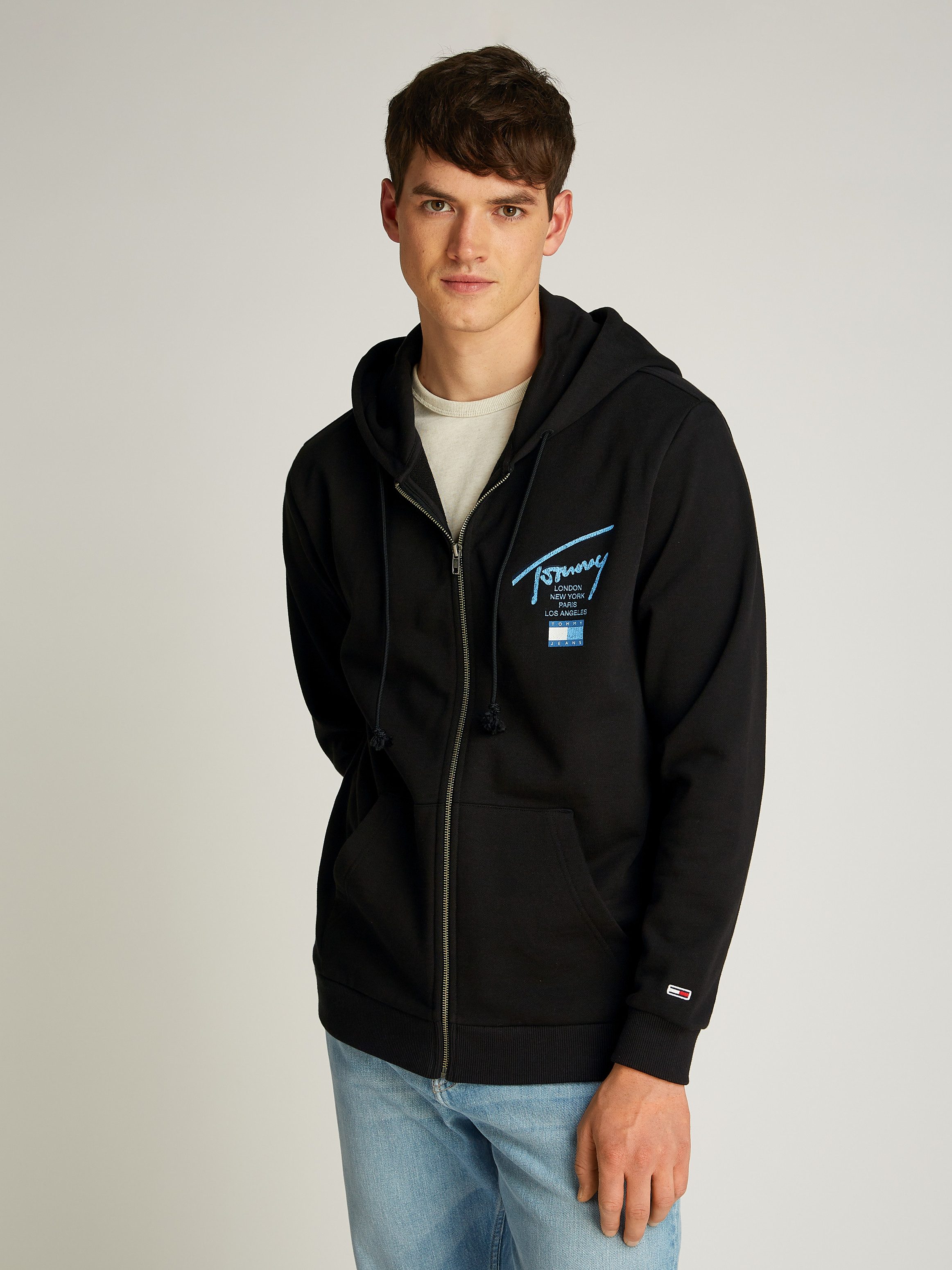 Tommy Jeans Sweatjacke TJM REG SIG günstig online kaufen