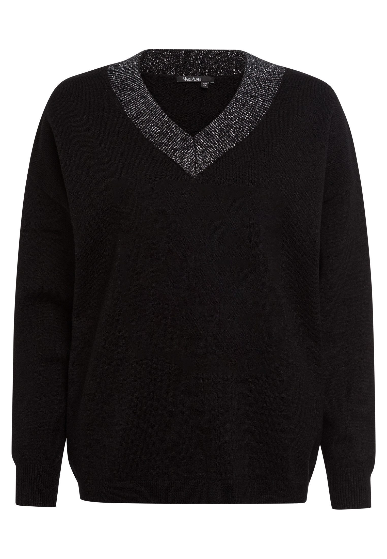 MARC AUREL V-Ausschnitt-Pullover