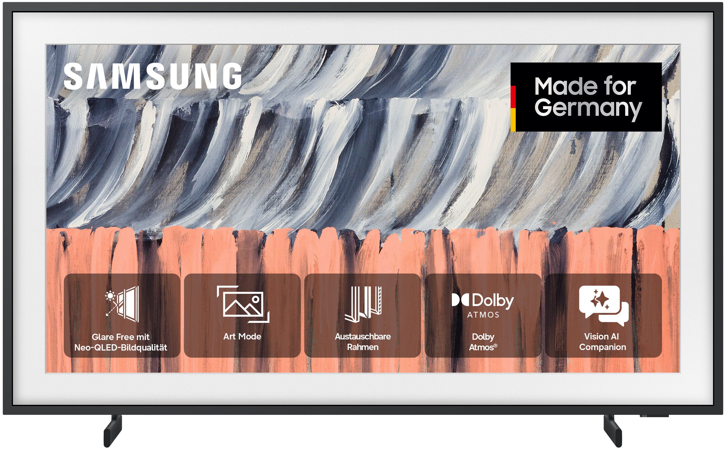 Samsung GQ43LS03HAU QLED-Fernseher (108 cm/43 Zoll, 4K Ultra HD, Smart-TV)
