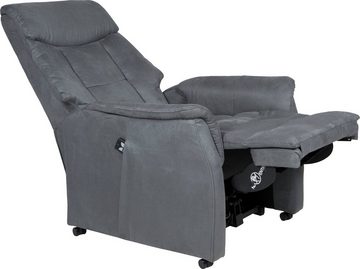 Duo Collection TV-Sessel Sorrent mit regulierbarer Sitzheizung, elektrischer Aufstehhilfe, Relaxfunktion und Taschenfederkern mit Stahlwellenunterfederung