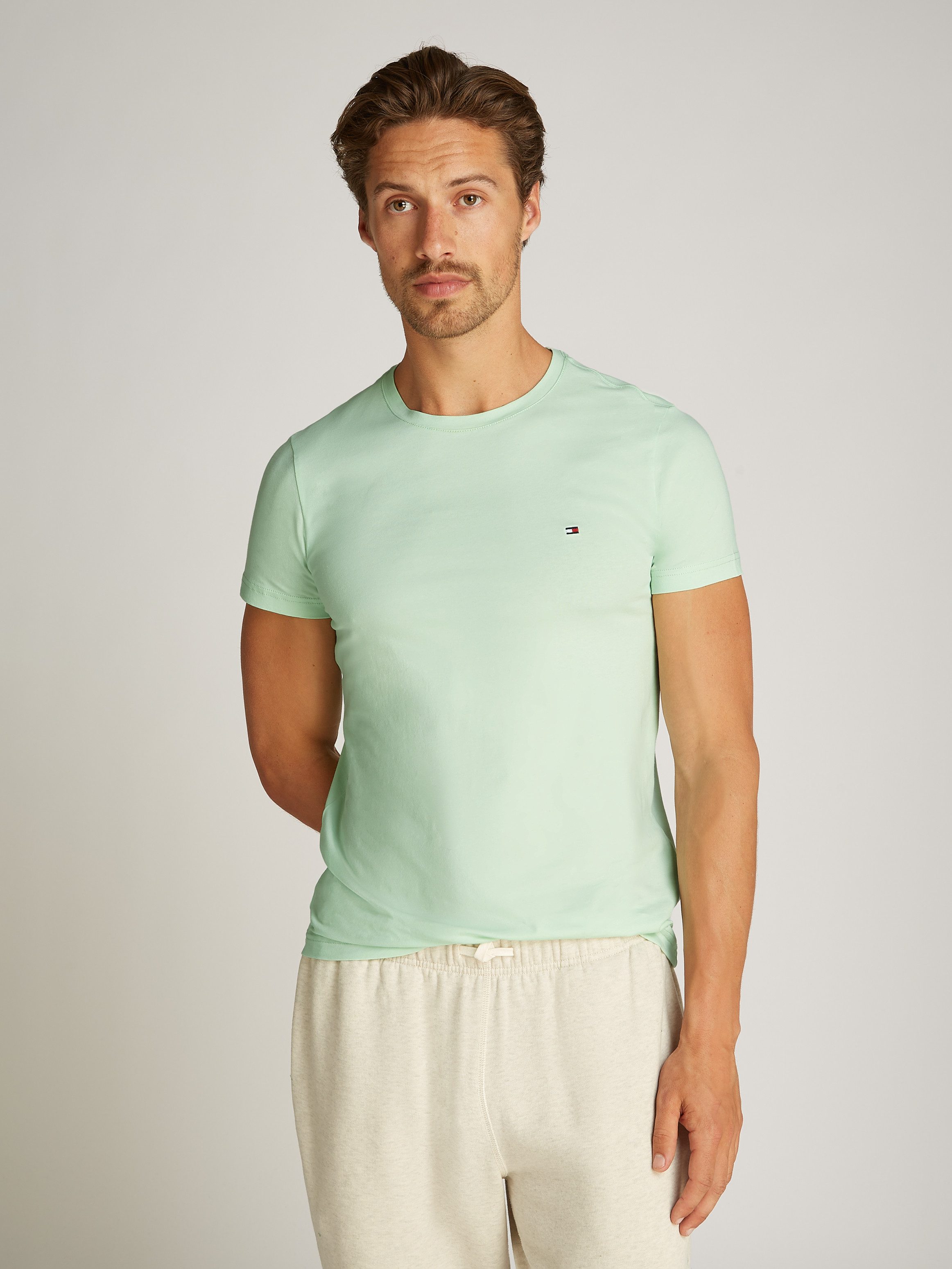 Tommy Hilfiger T-Shirt STRETCH SLIM FIT günstig online kaufen
