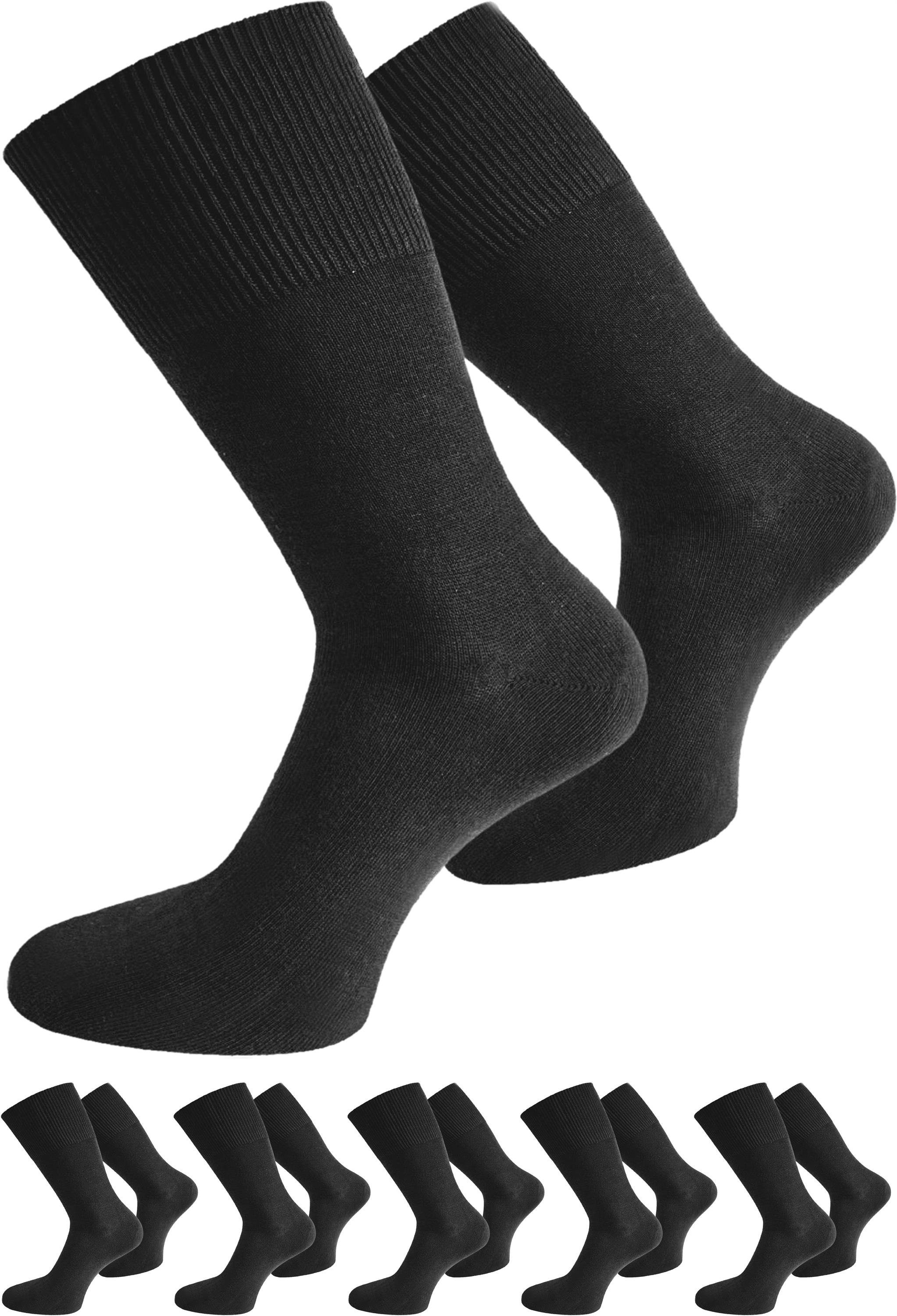 mit Modalfaser 6 Modalfaser natürlicher 6 Paar) Socken (6er-Set, mit normani Paar Basicsocken natürlicher