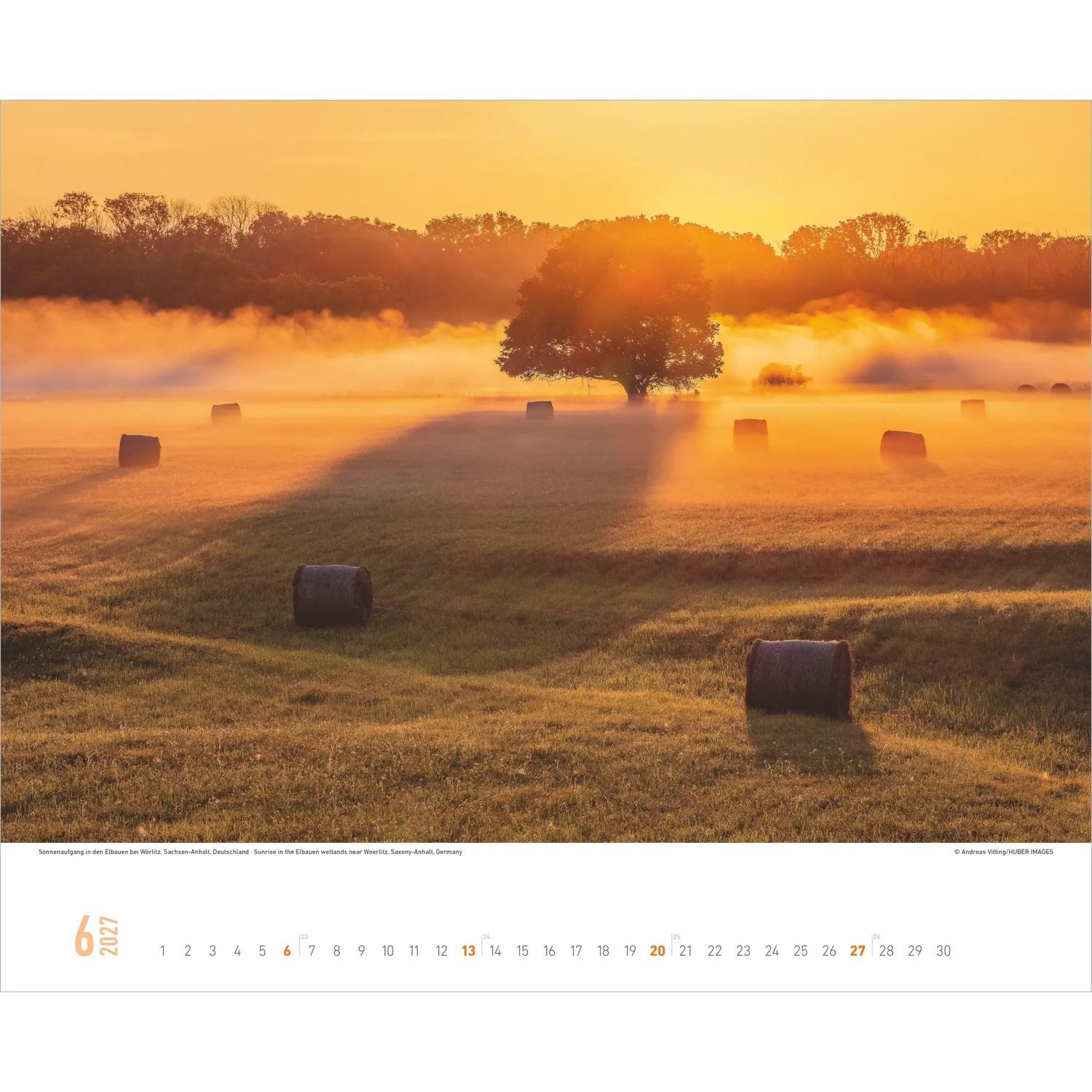 Alpha Edition Wandkalender Momente der Stille 2027 – Bild 4 von 5