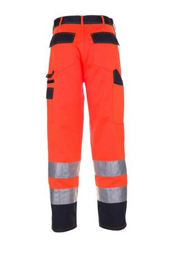 Planam Arbeitshose Bundhose Warnschutz orange/marine Größe 44 (1-tlg)