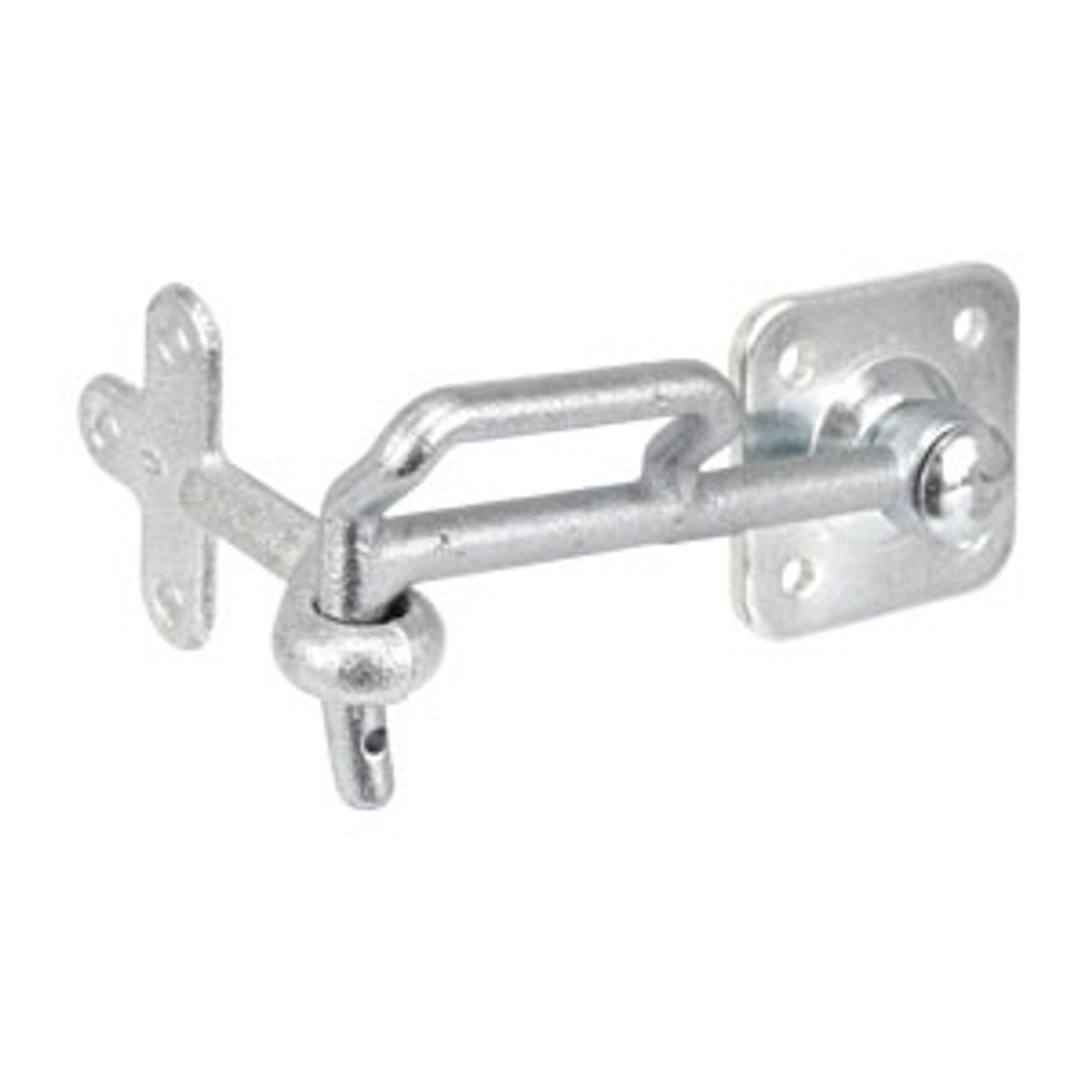 EUROTOOLS Seilhaken Ladebordwandhaken mit Öse, rechts