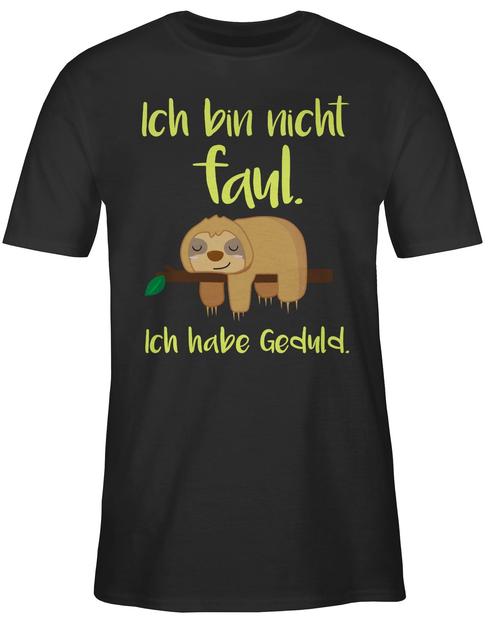 Shirtracer T-Shirt Ich bin nicht faul günstig online kaufen