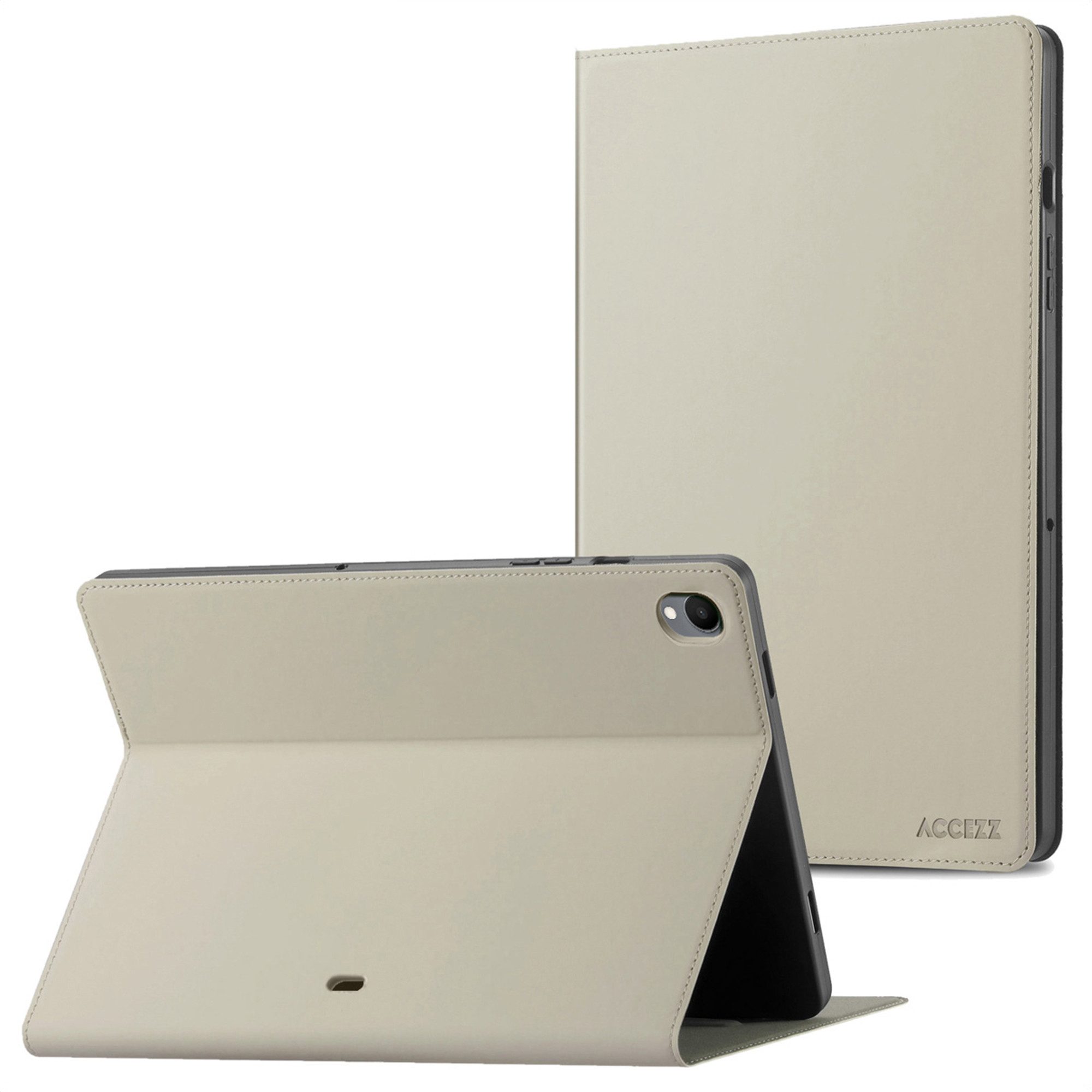 Accezz Tablet-Mappe Accezz Classic Klapphülle Samsung Galaxy Tab S11 - Greige