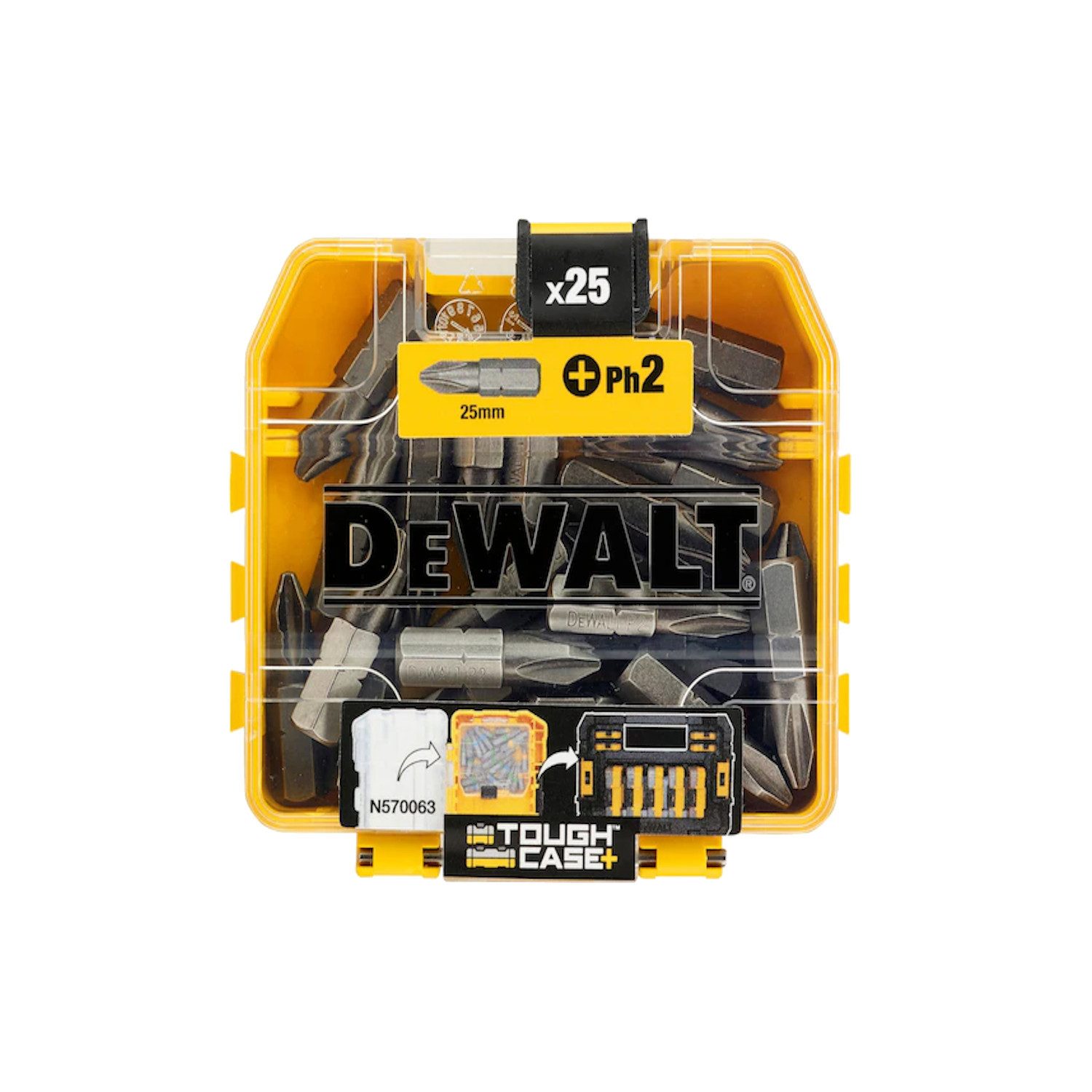 Thumbnail - Stanley by Black & Decker Bit-Set DeWalt Bitbox mit 25 Bits I Ph2