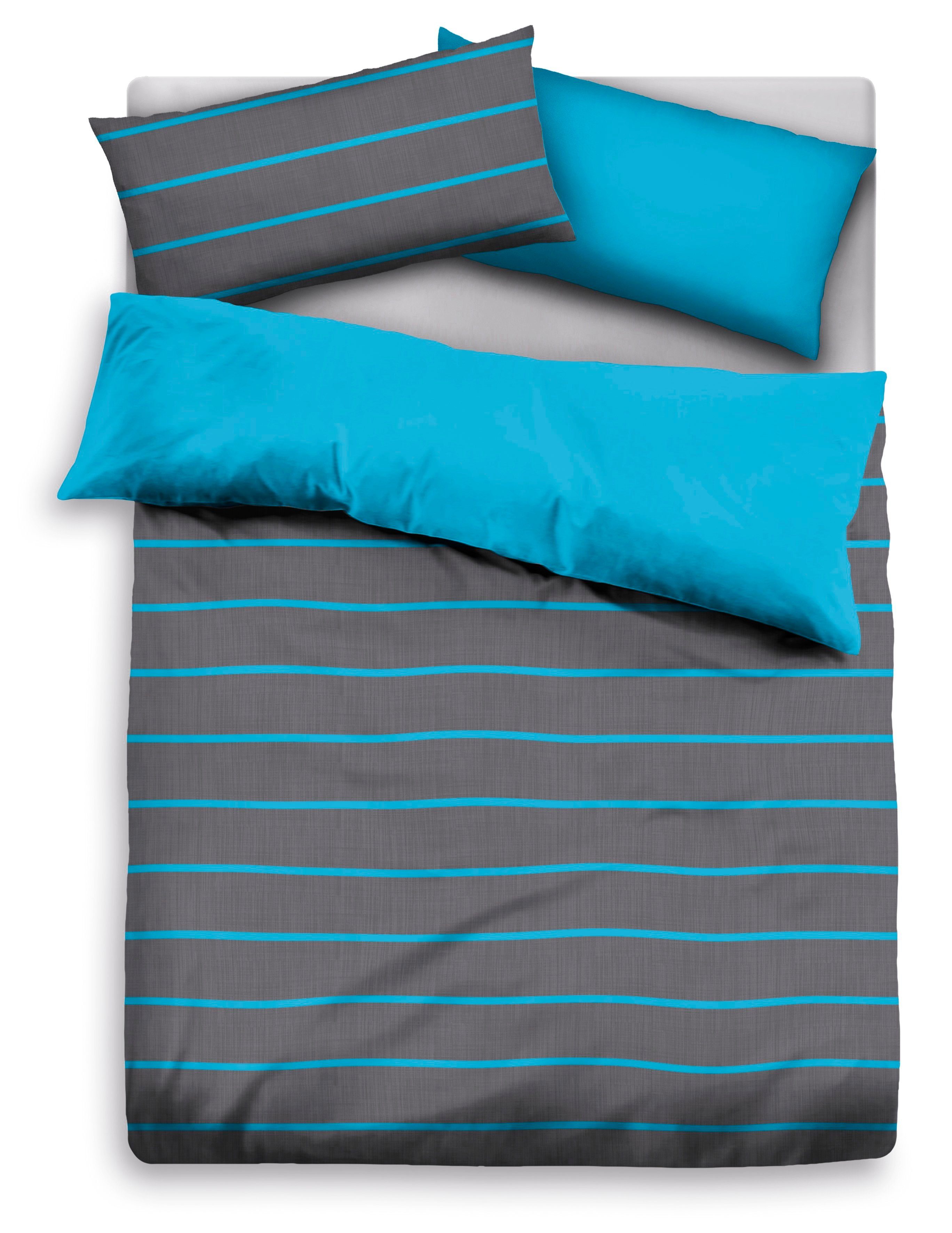 my home Wendebettwäsche Katja, Linon, 2 günstig online kaufen