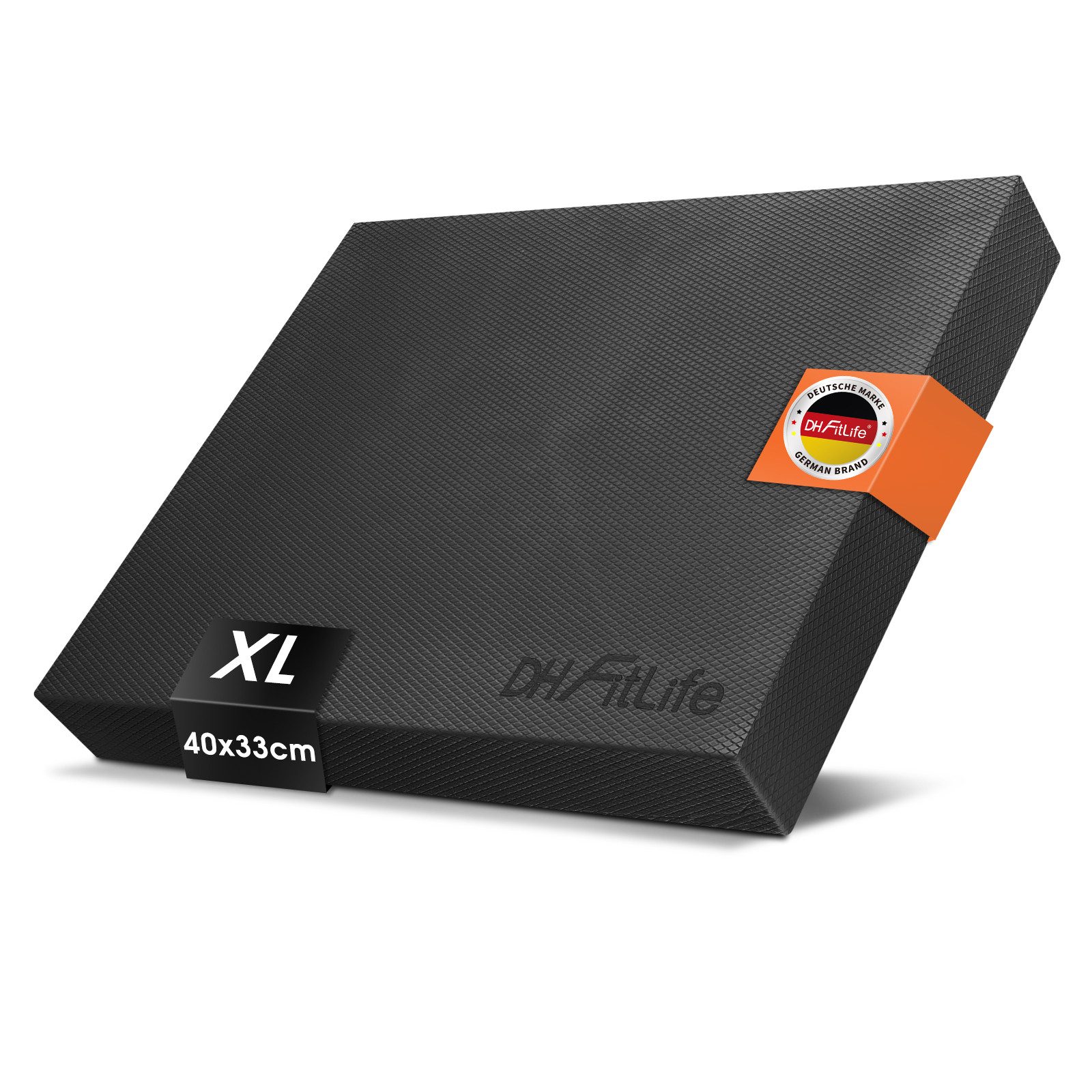 DH FitLife Balance Pad Balancekissen ideal für Gleichgewicht- & Stabilitätstraining, (Unterstützt Balance- & Krafttraining, Perfekt für Yoga, Pilates & Core-Training), Physiotherapie & Fitness Kissen