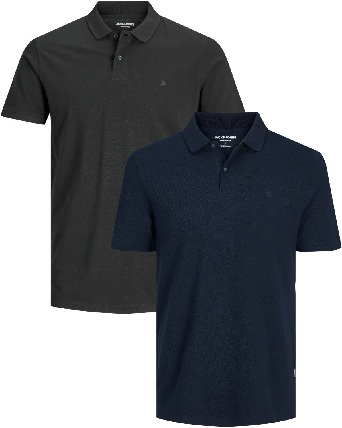 Jack & Jones Poloshirt (Spar-Set, 2er-Pack) mit Aufnäher günstig online kaufen