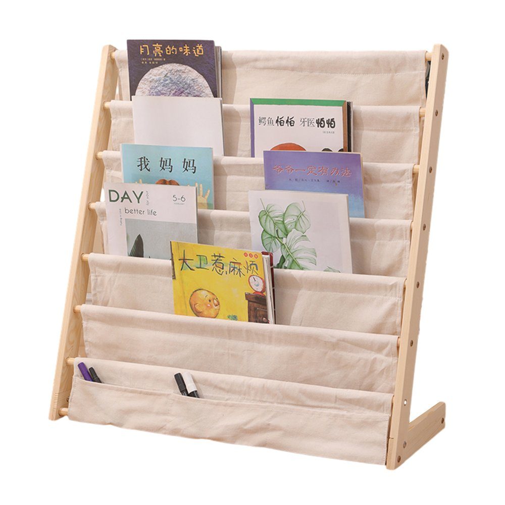 NUODWELL Bücherregal 6-Stöckige Kinder Bücherregal, Kleinkind günstig online kaufen