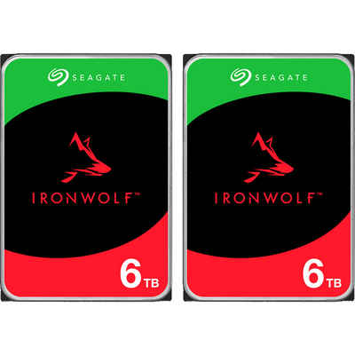 Seagate IronWolf NAS 2 x 6 TB Bundle interne HDD-Festplatte