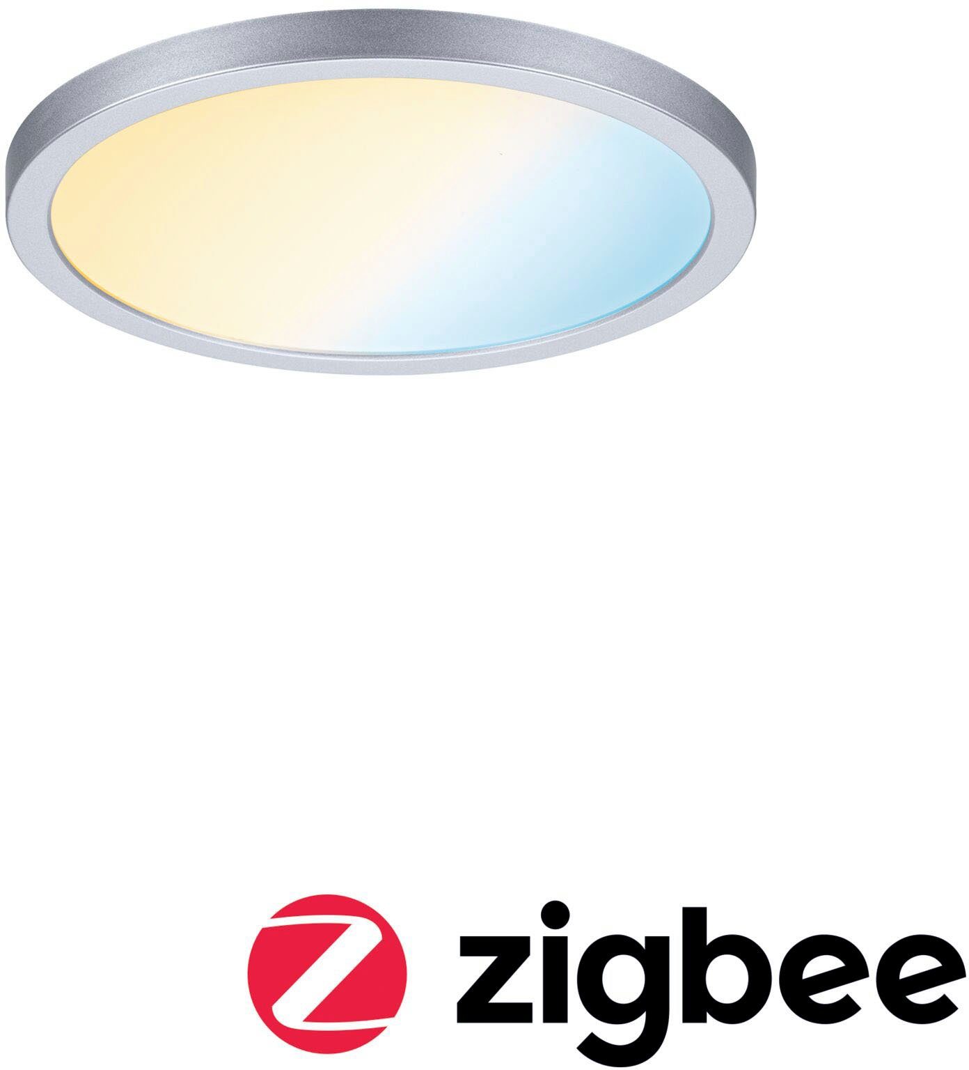 Einbauleuchte LED Tunable fest modernster Smart Areo, - LED-Modul, Weiß White, LED Home, warmweiß Raumlicht Paulmann Gleichmäßiges auf kaltweiß, integriert, Basis LED-Technik