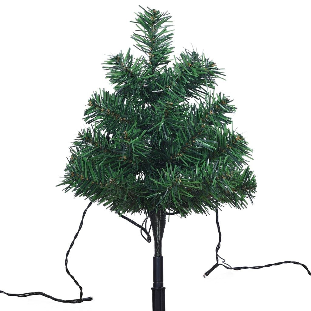 Weihnachtsbäume cm Baum LED Stk. Wegbeleuchtung vidaXL Mehrfarbig PVC LEDs 45 6