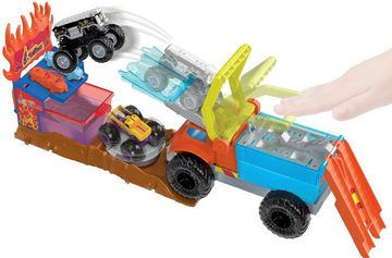 Hot Wheels Spielzeug-Monstertruck Arena Smashers Color Shifters 5 Alarm Rescue